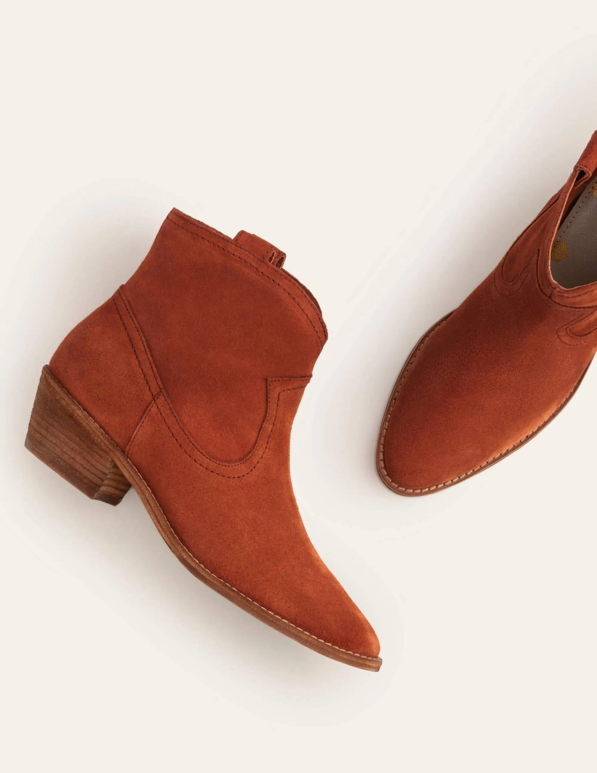 Allendale Ankle Boots-Red Oak