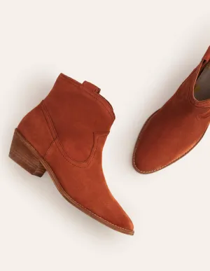 Allendale Ankle Boots-Red Oak