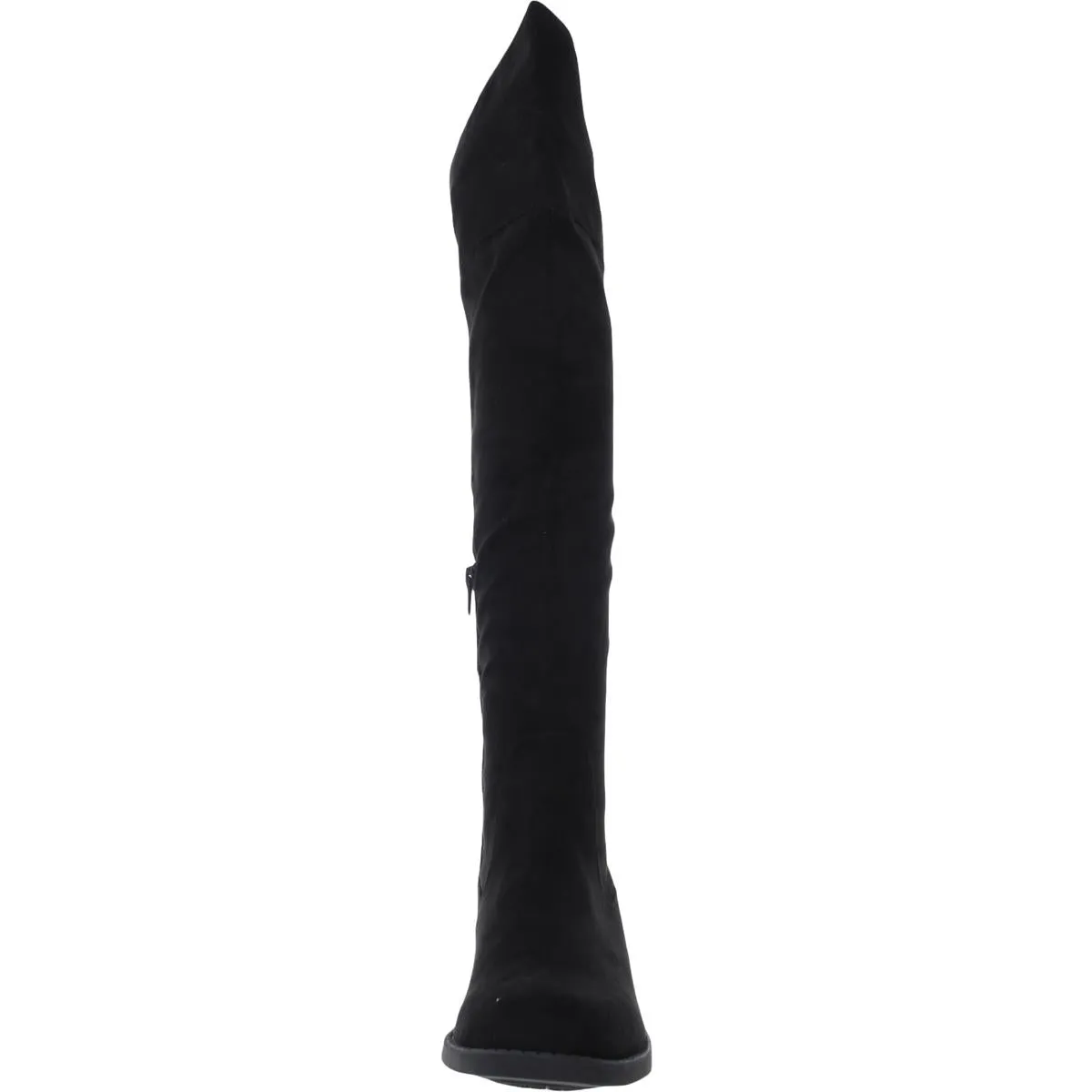 Allicce Womens Faux Suede Casual Over-The-Knee Boots