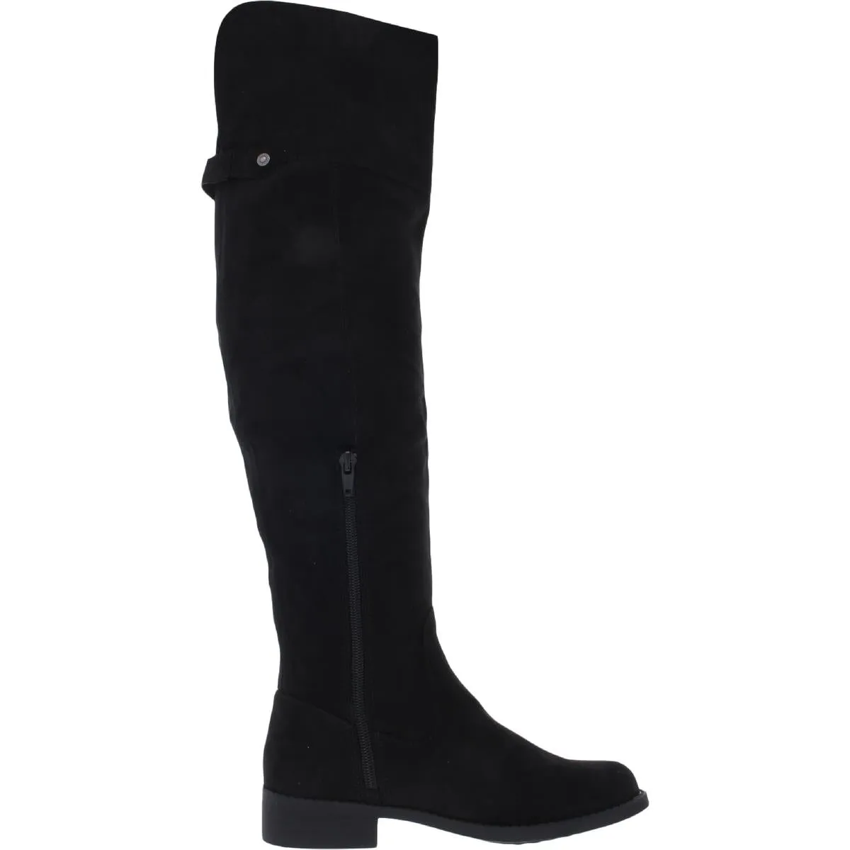 Allicce Womens Faux Suede Casual Over-The-Knee Boots