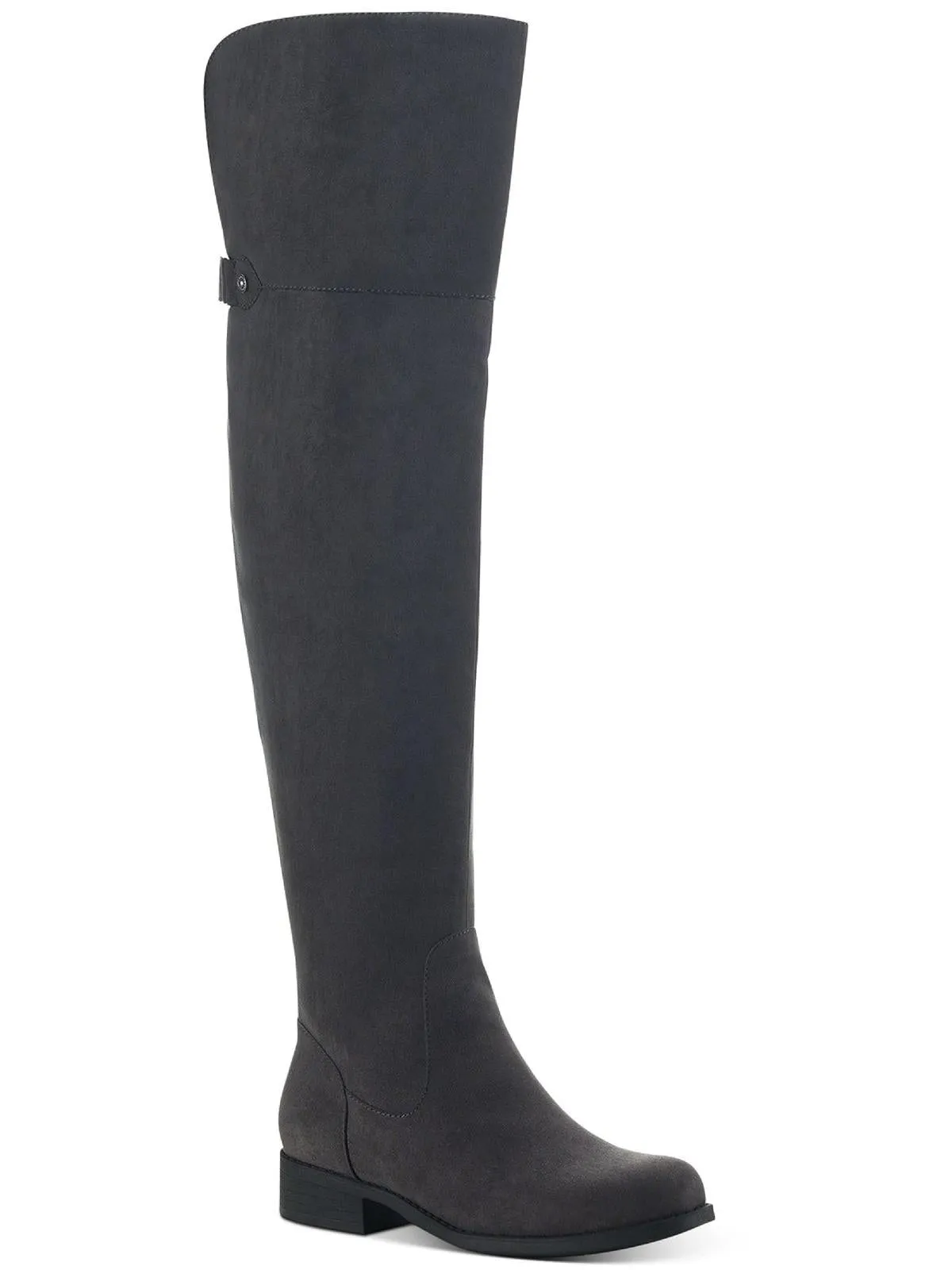 Allicce Womens Faux Suede Casual Over-The-Knee Boots