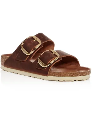 Arizona Mens Leather Casual Footbed Sandals