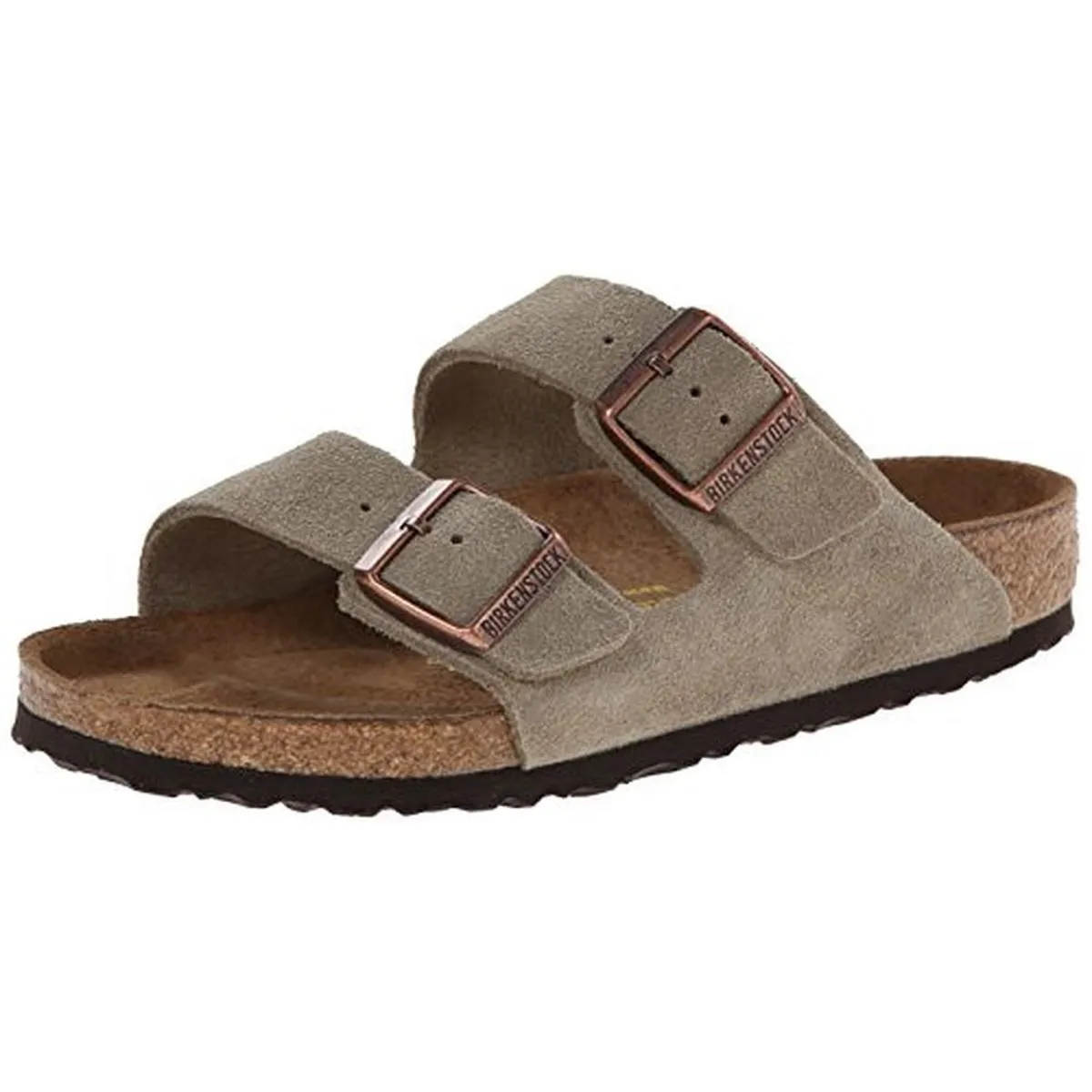 Arizona  Womens Suede Casual Slide Sandals