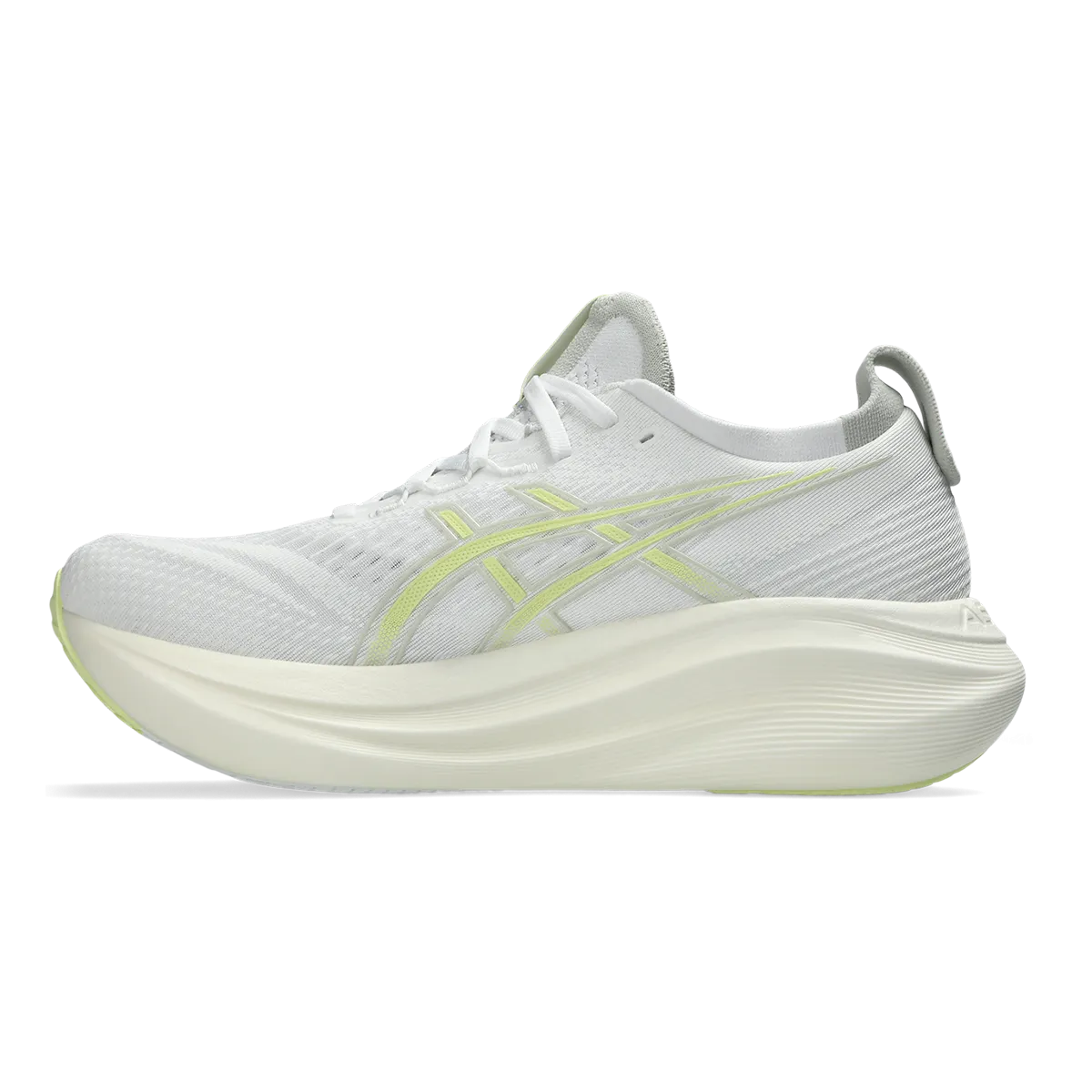 Asics Gel Nimbus 27 White - Huddle Yellow