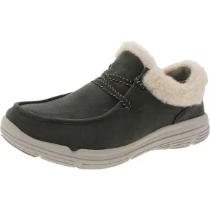 Avid Womens Faux Fur Lined Faux Fur Casual And Fashion Sneakers