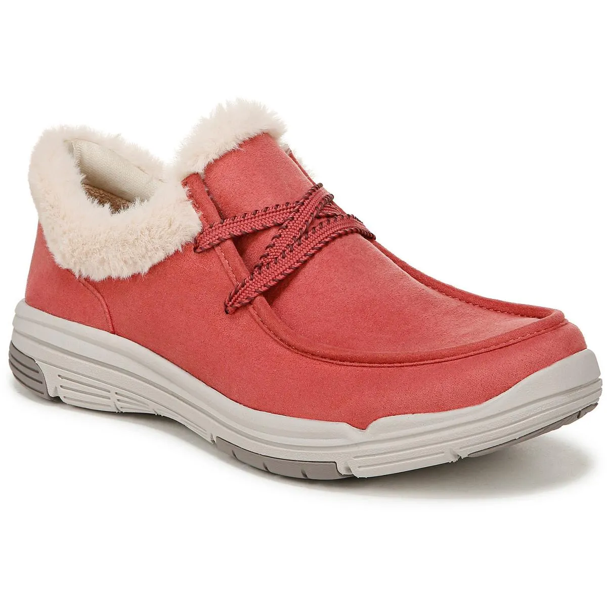 Avid Womens Faux Fur Lined Faux Fur Casual And Fashion Sneakers