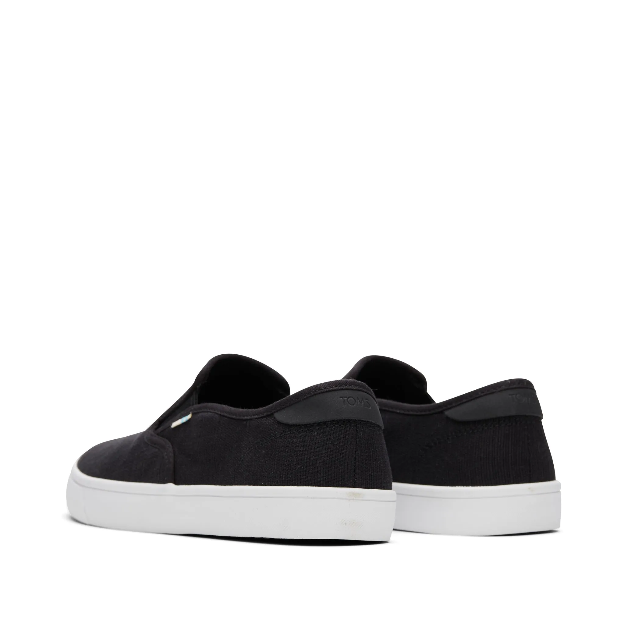 Baja Black Heritage Canvas Slip On Sneaker