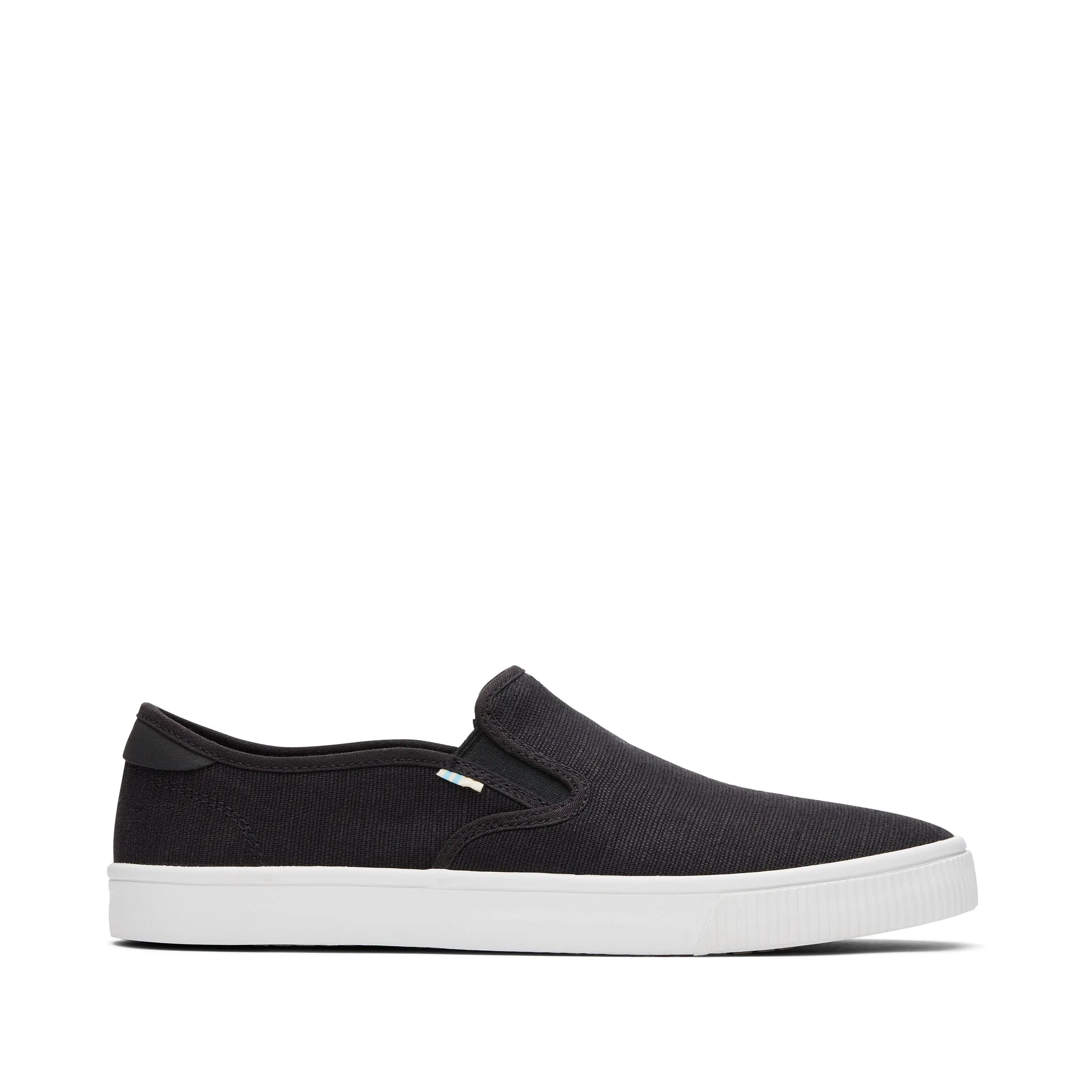 Baja Black Heritage Canvas Slip On Sneaker