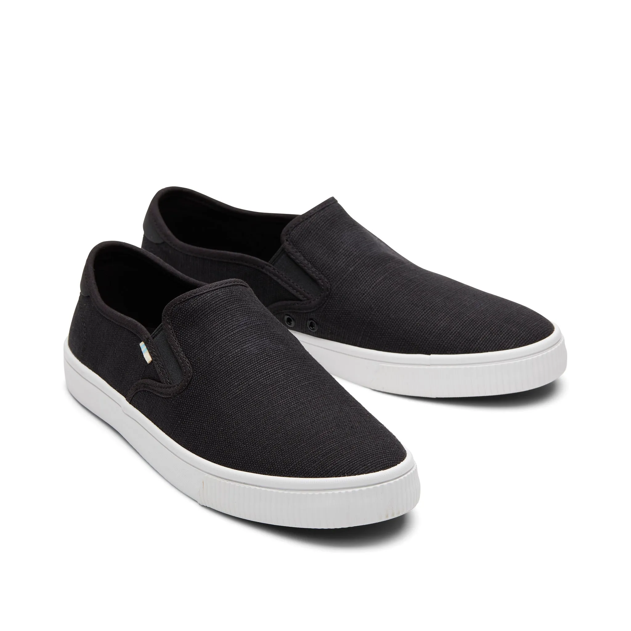 Baja Black Heritage Canvas Slip On Sneaker