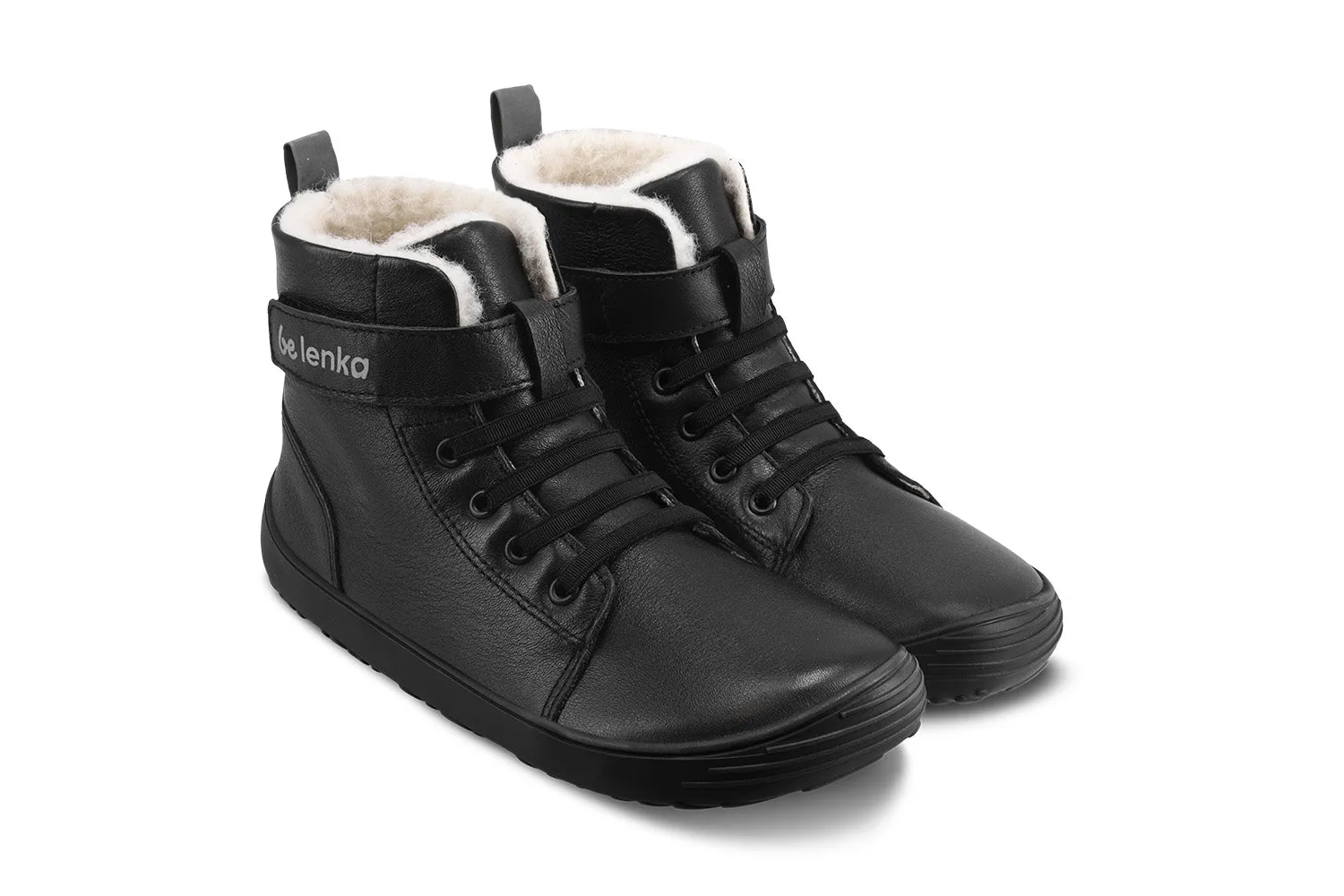 Barefoot Be Lenka Winter Kids - All Black Shoes_Be Lenka_Footwear