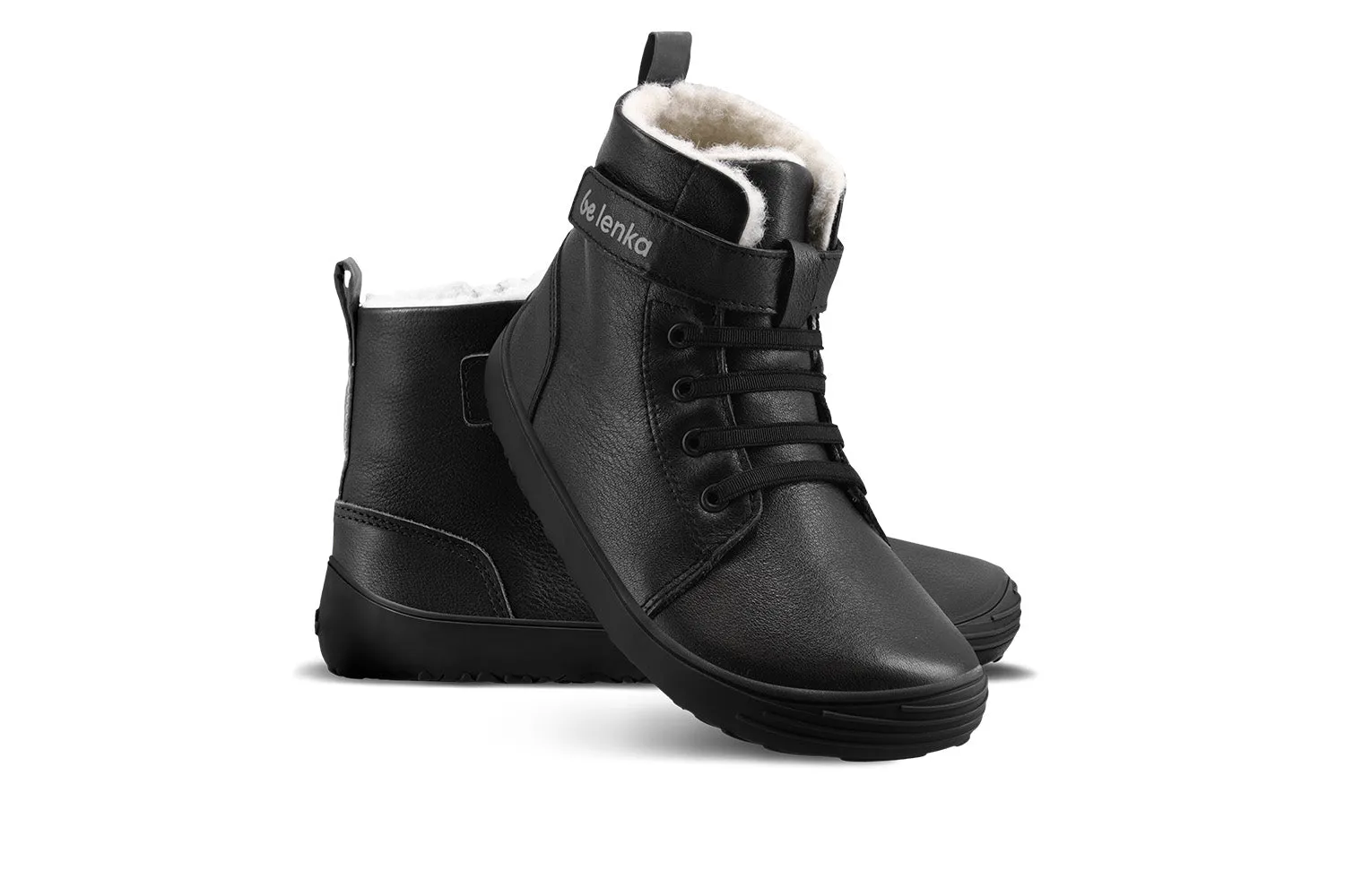 Barefoot Be Lenka Winter Kids - All Black Shoes_Be Lenka_Footwear
