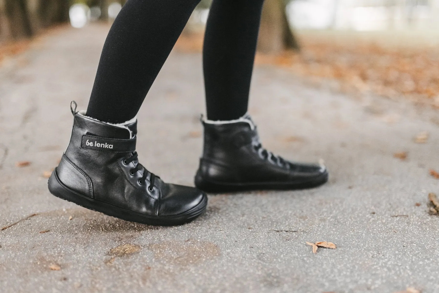 Barefoot Be Lenka Winter Kids - All Black Shoes_Be Lenka_Footwear