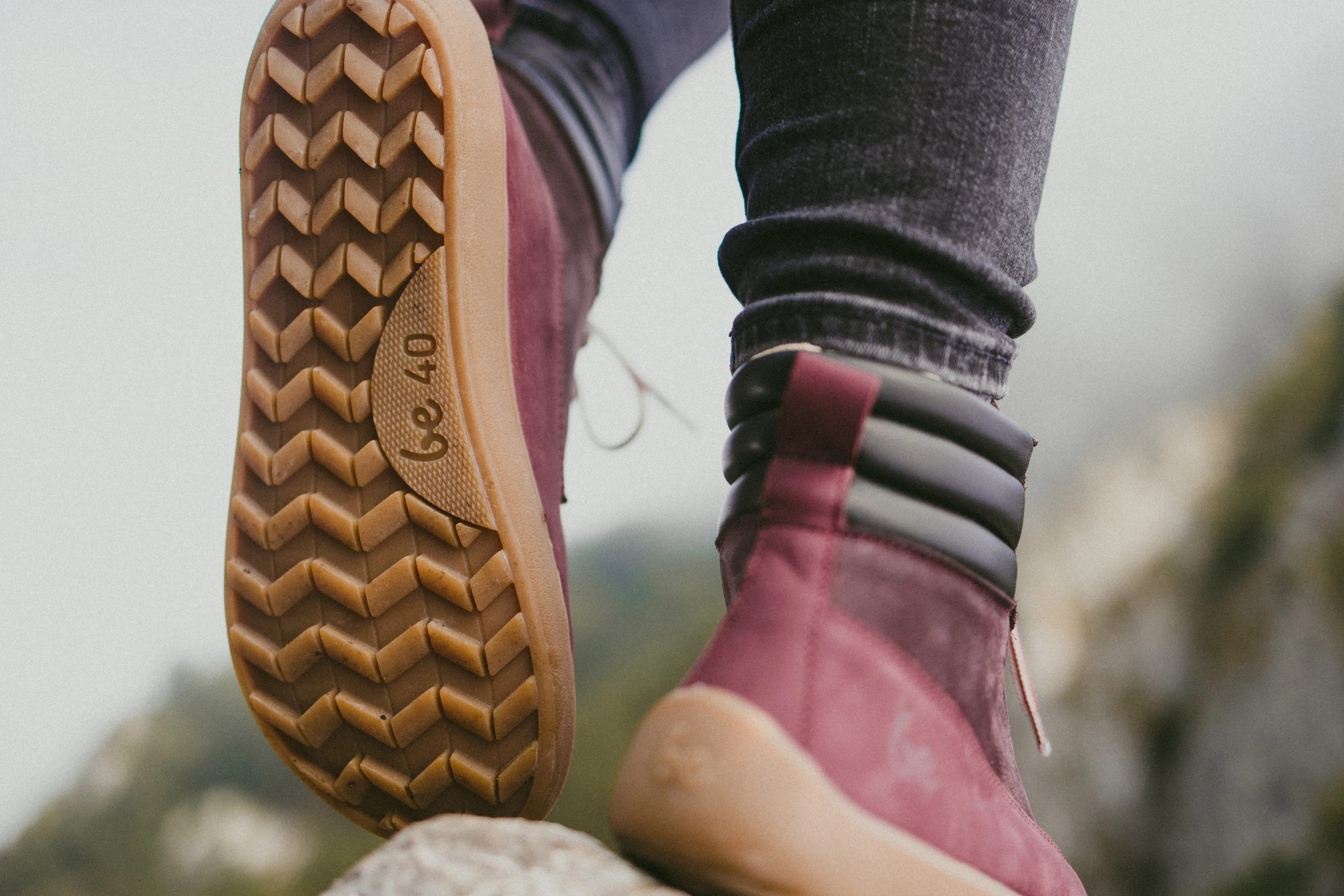 Barefoot Boots Be Lenka Nevada Neo - Burgundy Shoes_Be Lenka_Footwear