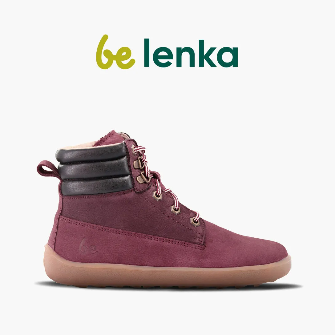 Barefoot Boots Be Lenka Nevada Neo - Burgundy Shoes_Be Lenka_Footwear