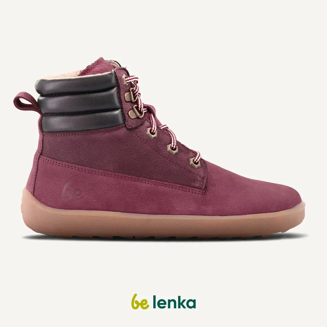 Barefoot Boots Be Lenka Nevada Neo - Burgundy Shoes_Be Lenka_Footwear