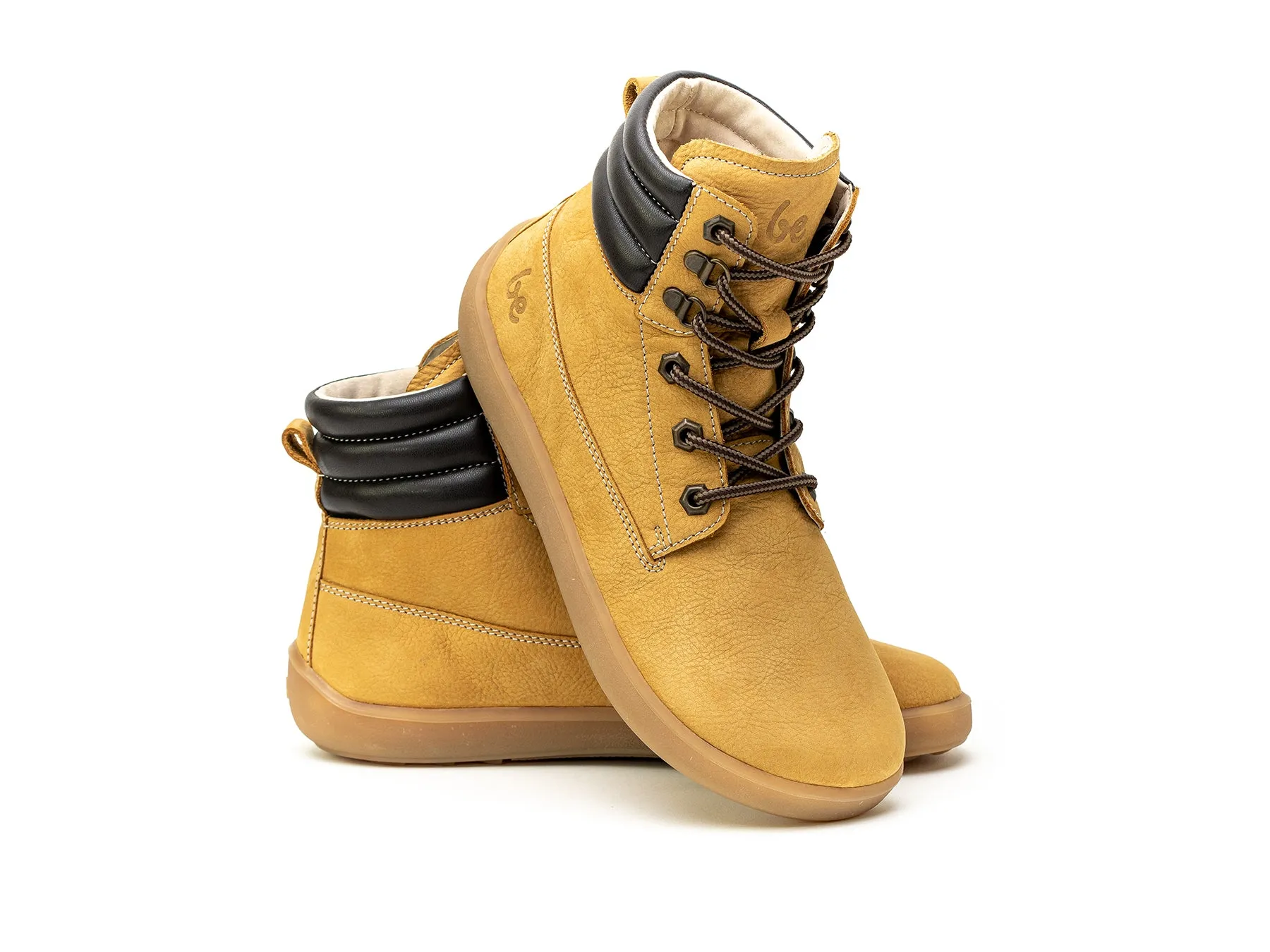 Barefoot Boots Be Lenka Nevada Neo - Mustard Shoes_Be Lenka_Footwear