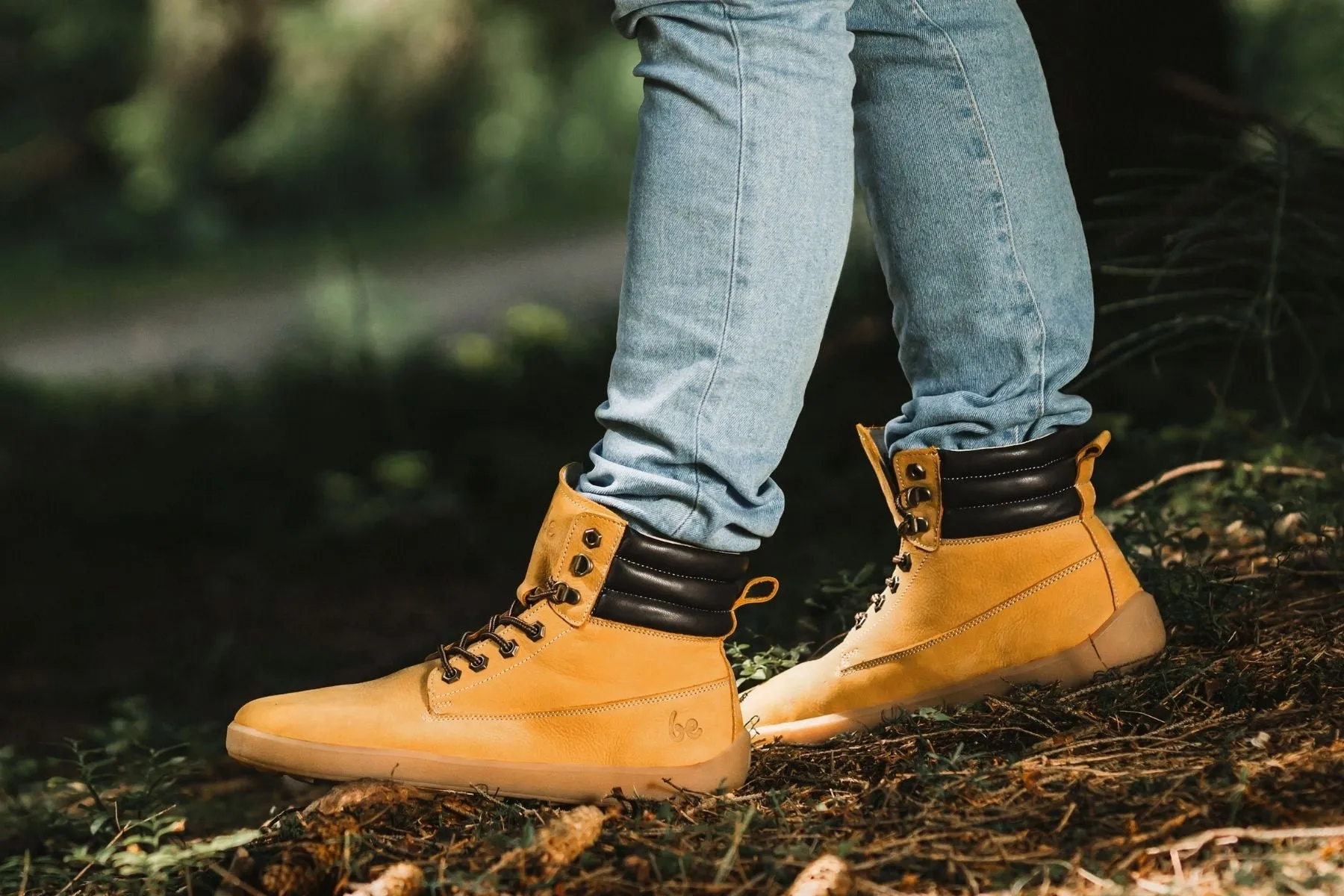 Barefoot Boots Be Lenka Nevada Neo - Mustard Shoes_Be Lenka_Footwear