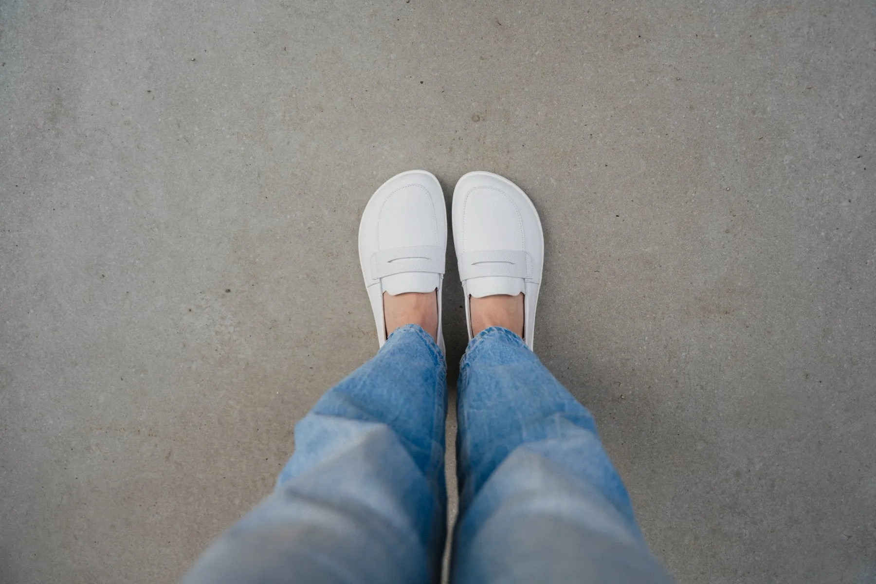 Barefoot Moccasins Be Lenka Buena - All White (UNISEX) Shoes_Be Lenka_Footwear