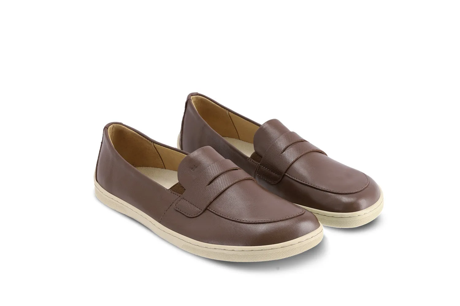 Barefoot Moccasins Be Lenka Buena - Dark Brown & Beige (UNISEX) Shoes_Be Lenka_Footwear