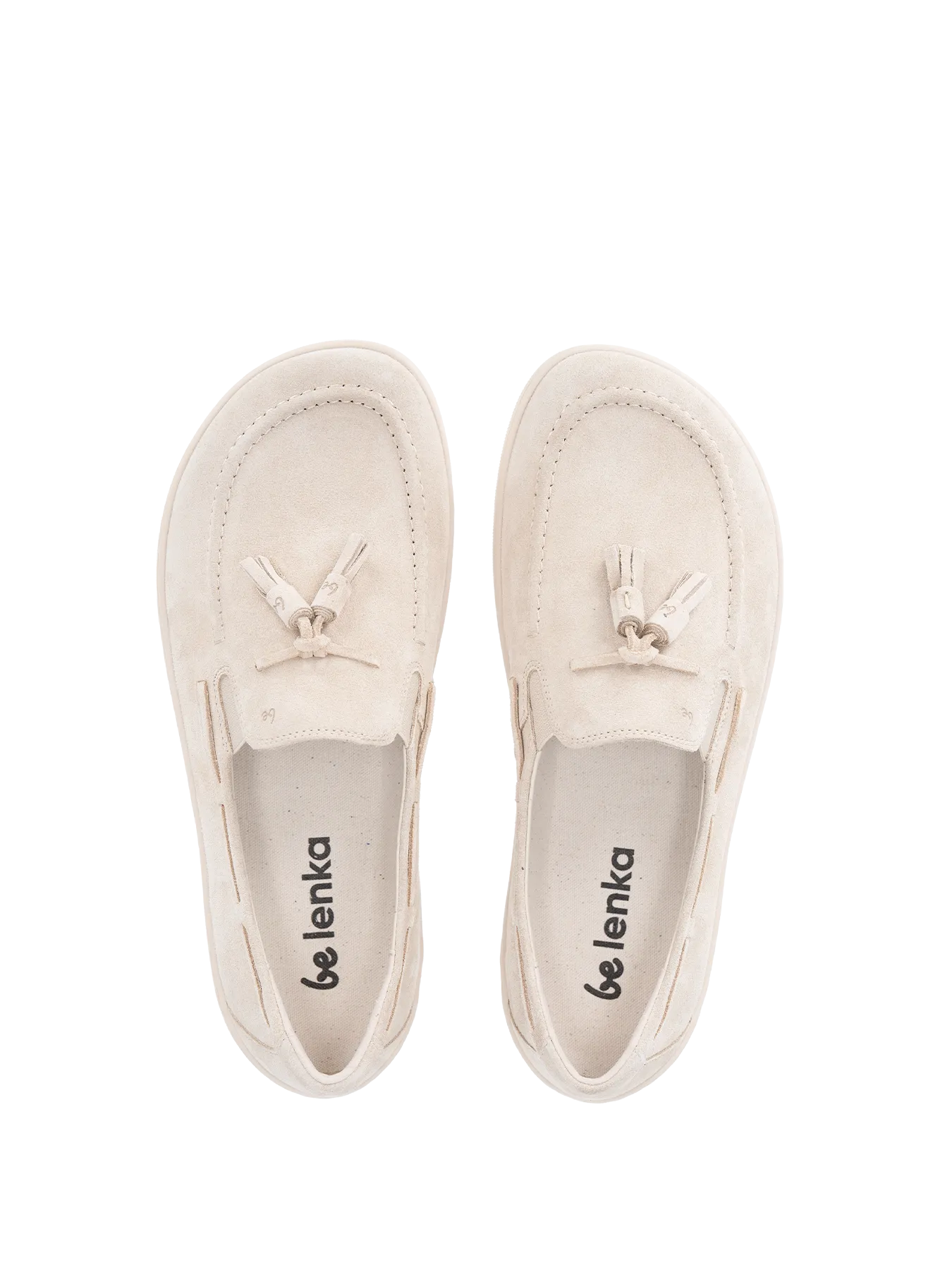 Barefoot Moccasins Be Lenka Portsiders - Beige (MENS) Shoes_Be Lenka_Footwear