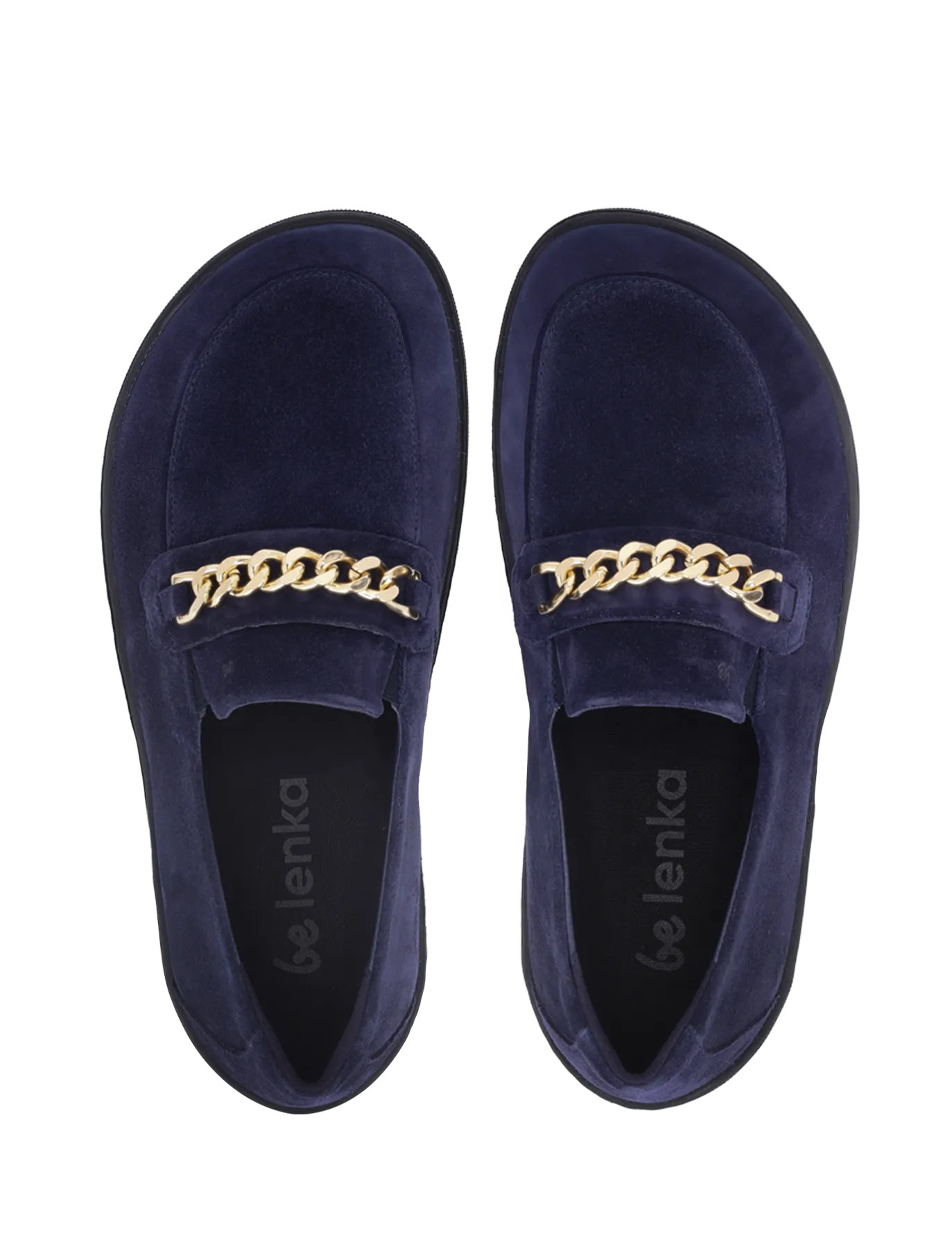 Barefoot Moccasins Be Lenka Prestage - Navy & Gold (MENS) Shoes_Be Lenka_Footwear
