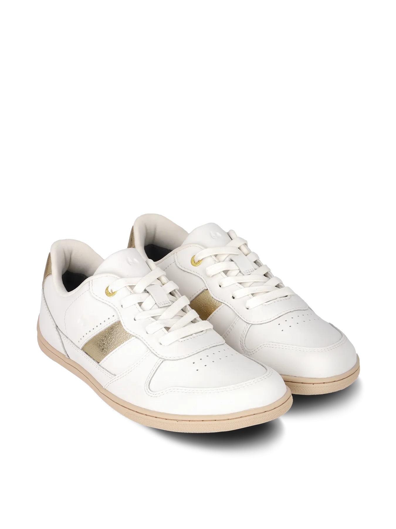Barefoot Sneakers Be Lenka Cellestia - White & Gold Shoes_Be Lenka_Footwear