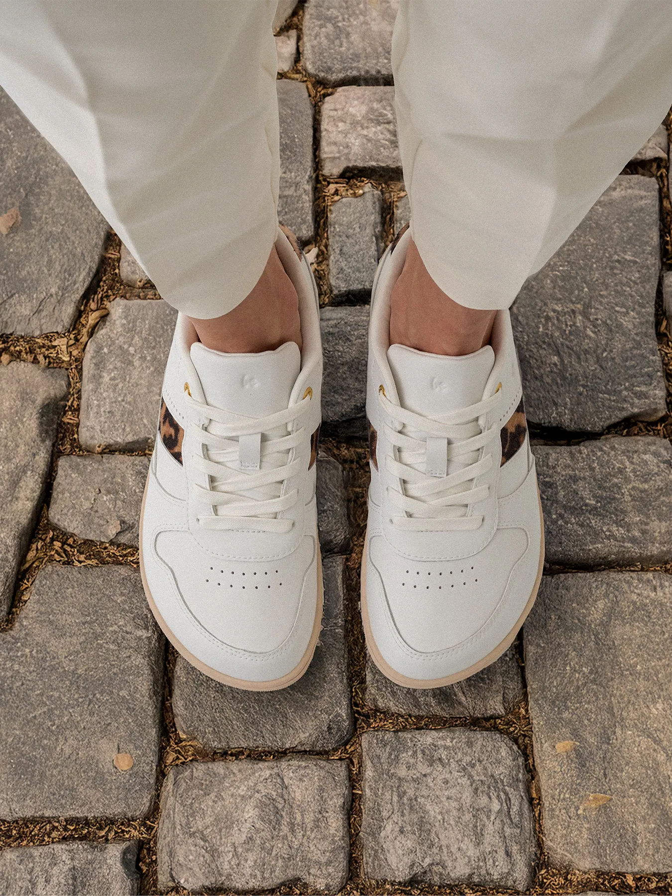 Barefoot Sneakers Be Lenka Cellestia - White & Leopard Shoes_Be Lenka_Footwear