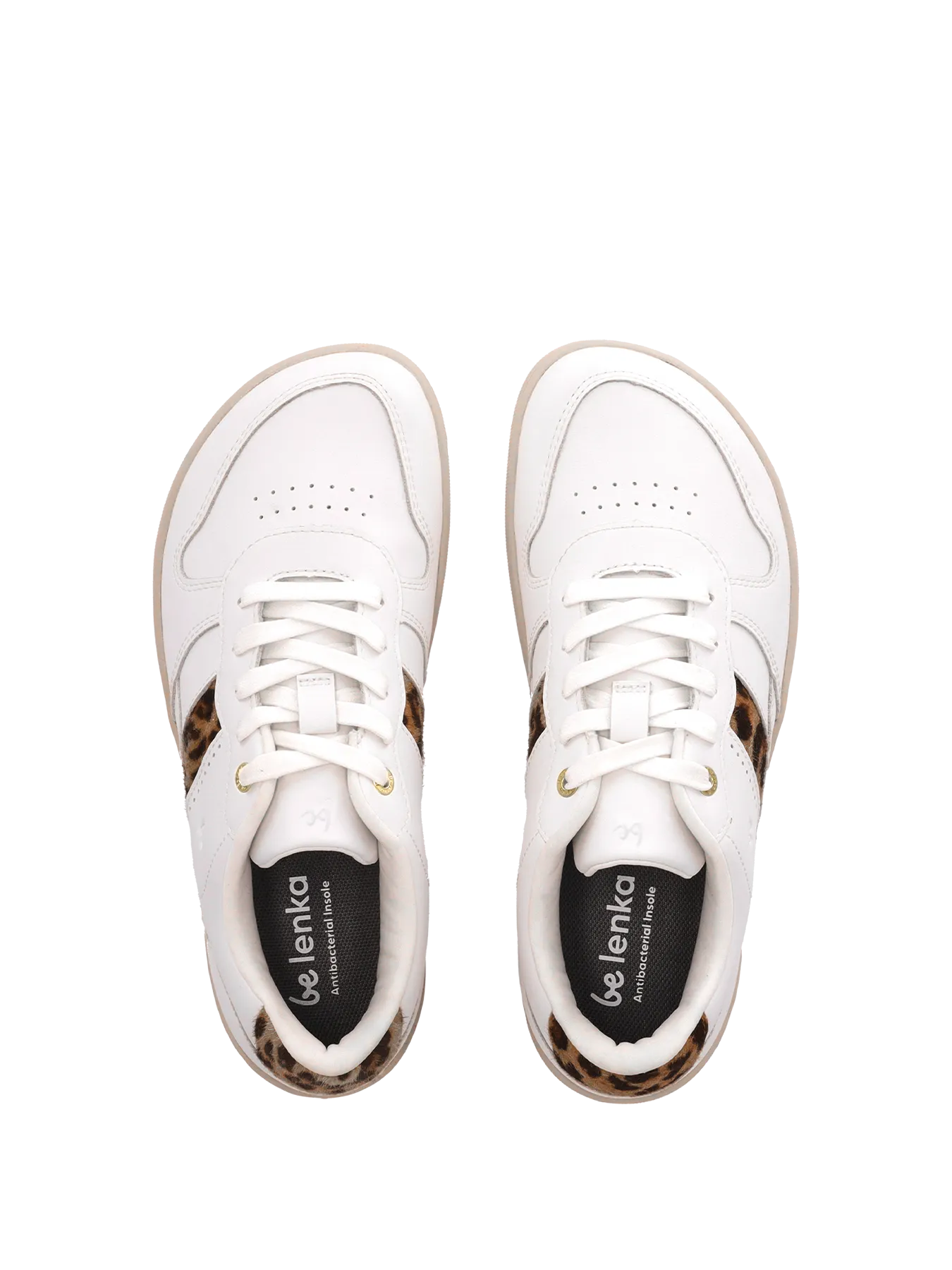 Barefoot Sneakers Be Lenka Cellestia - White & Leopard Shoes_Be Lenka_Footwear
