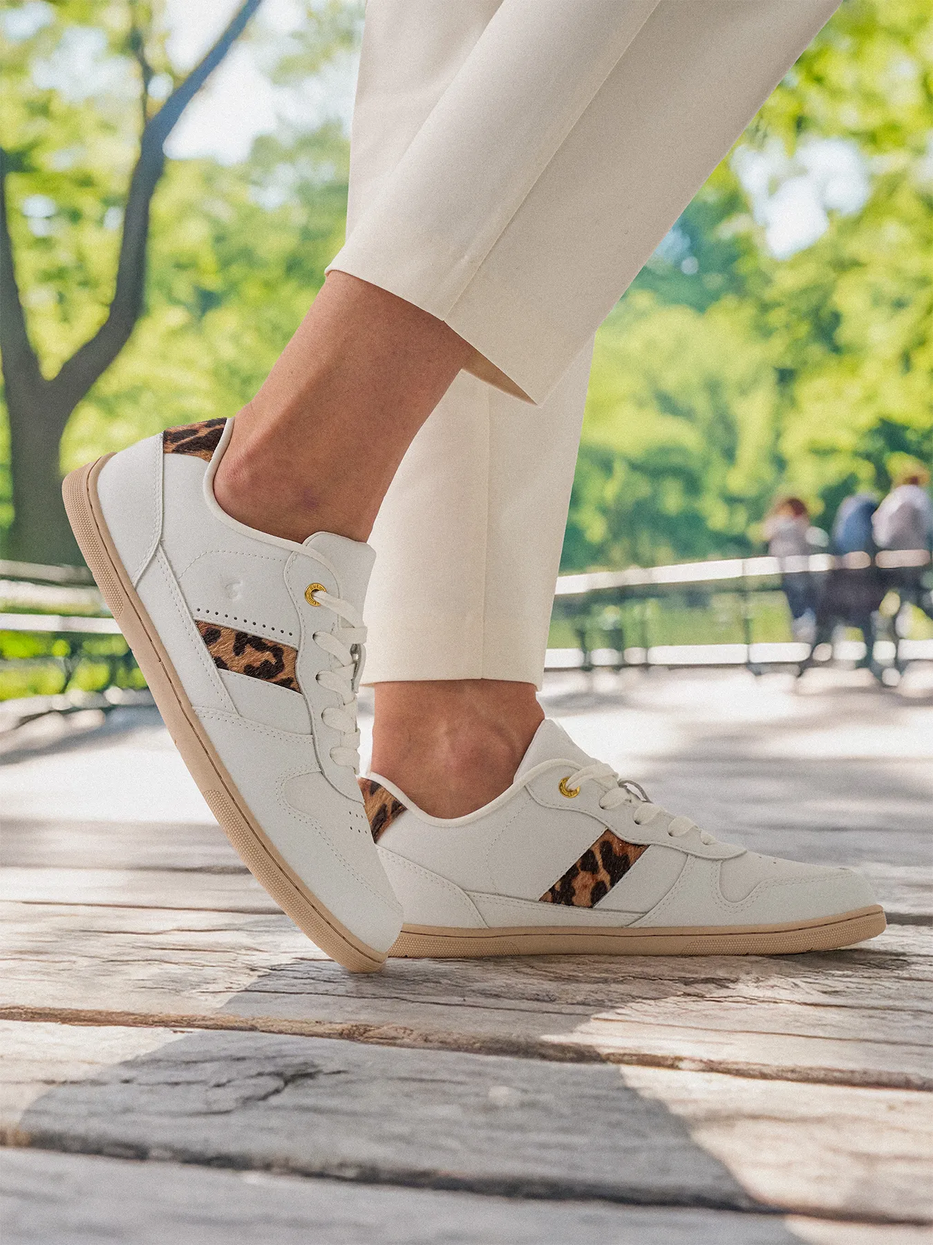 Barefoot Sneakers Be Lenka Cellestia - White & Leopard Shoes_Be Lenka_Footwear