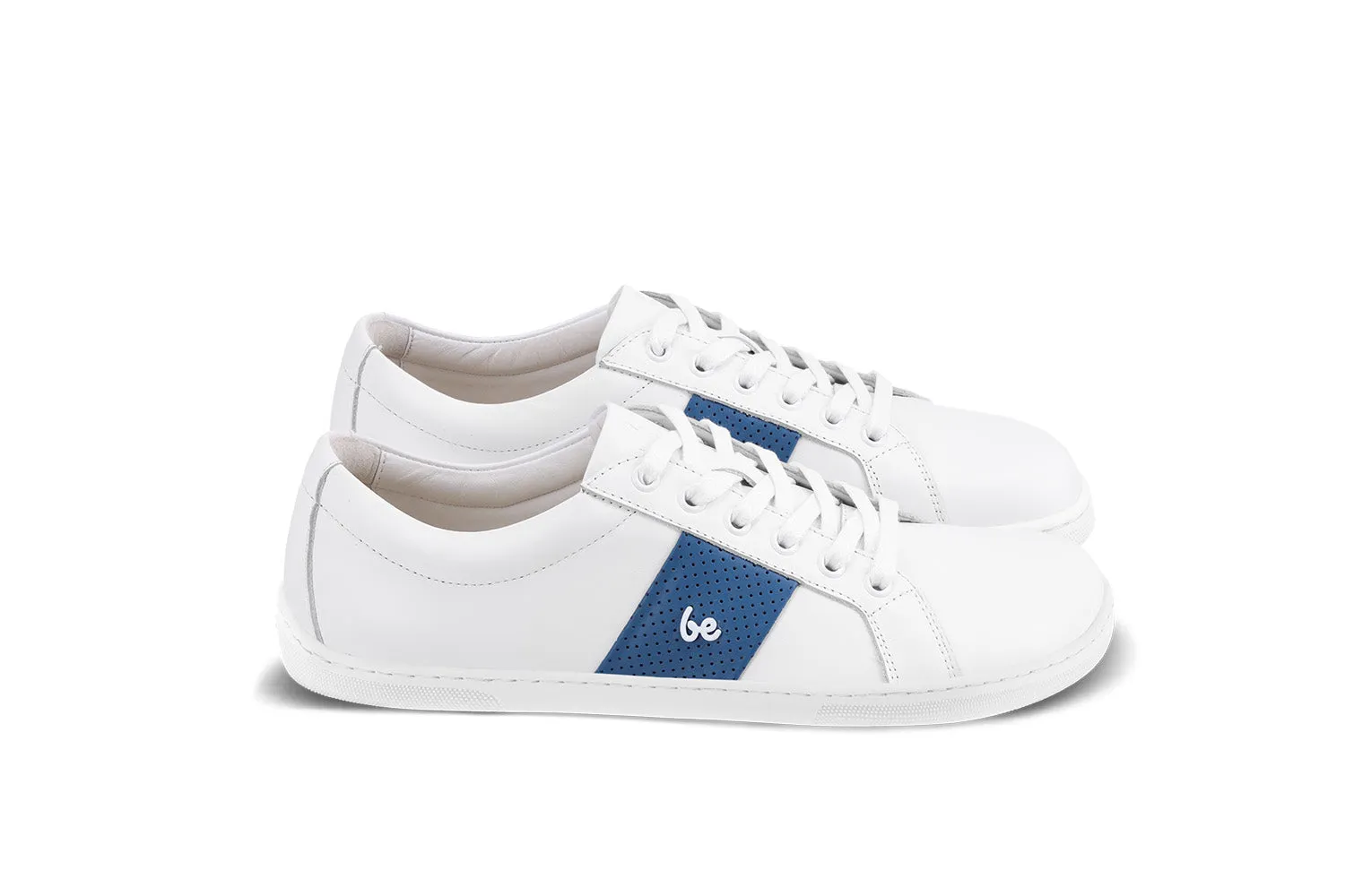 Barefoot Sneakers Be Lenka Elite - White & Dark Blue Shoes_Be Lenka_Footwear