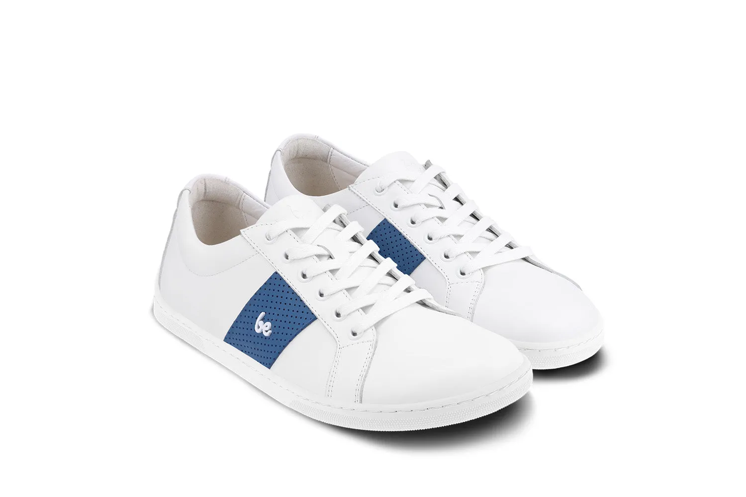 Barefoot Sneakers Be Lenka Elite - White & Dark Blue Shoes_Be Lenka_Footwear