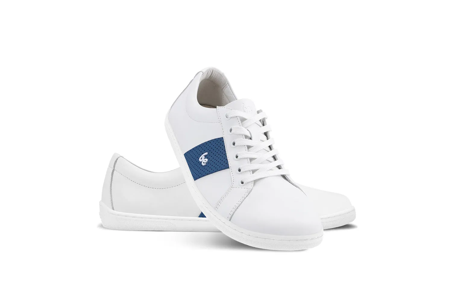 Barefoot Sneakers Be Lenka Elite - White & Dark Blue Shoes_Be Lenka_Footwear
