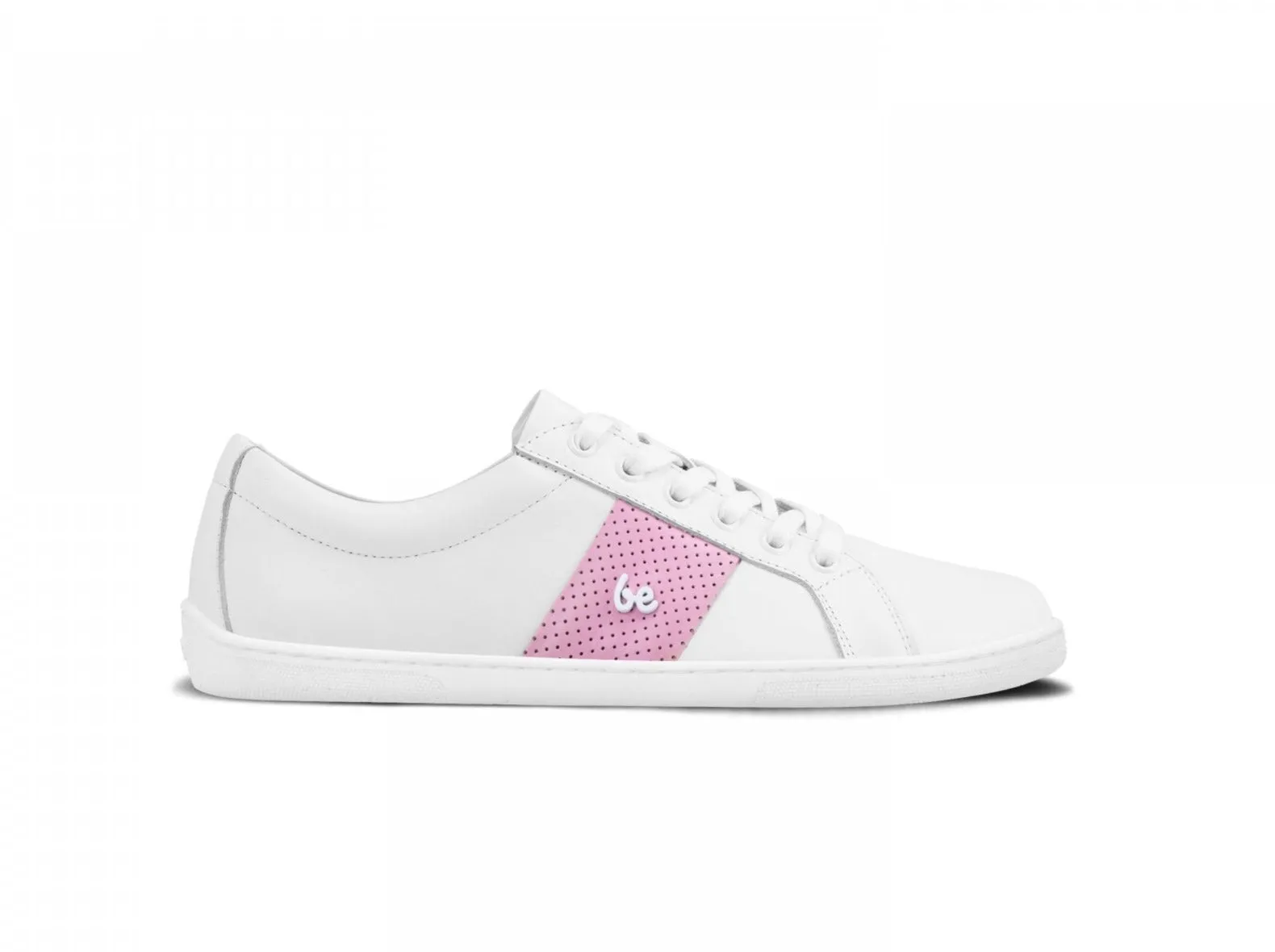 Barefoot Sneakers Be Lenka Elite - White & Pink Shoes_Be Lenka_Footwear