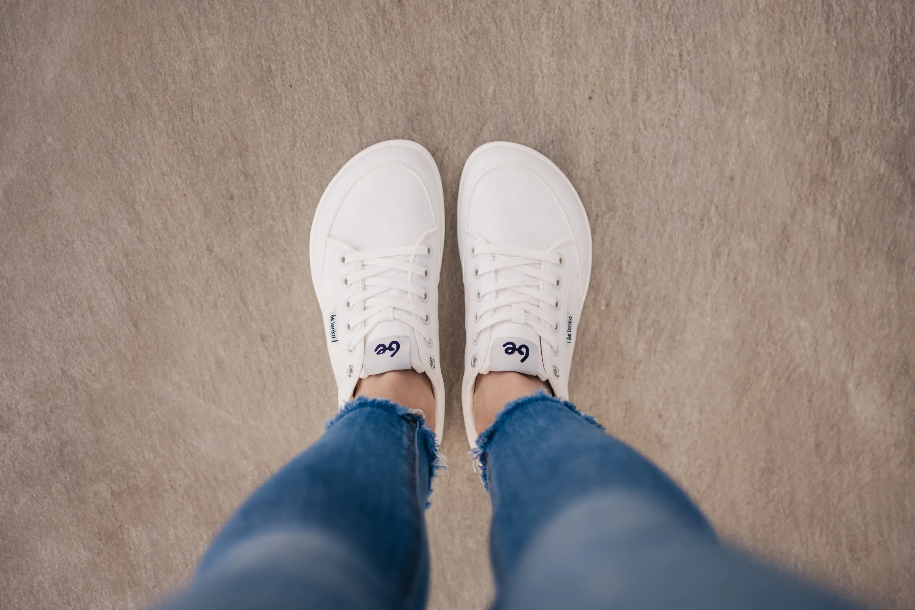 Barefoot Sneakers Be Lenka Rebound - All White Shoes_Be Lenka_Footwear