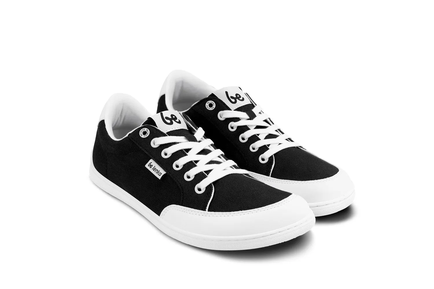Barefoot Sneakers Be Lenka Rebound - Black & White Shoes_Be Lenka_Footwear