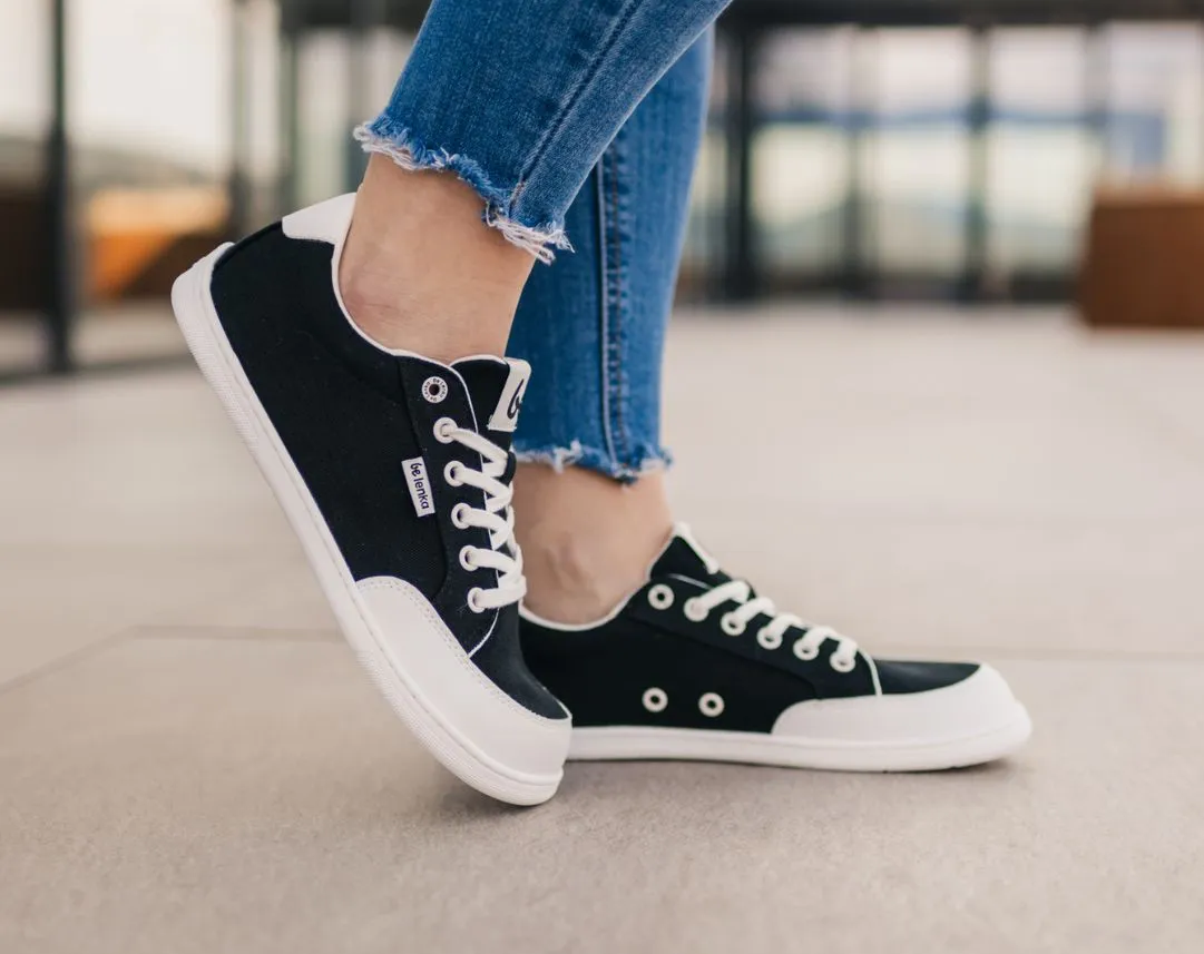 Barefoot Sneakers Be Lenka Rebound - Black & White Shoes_Be Lenka_Footwear