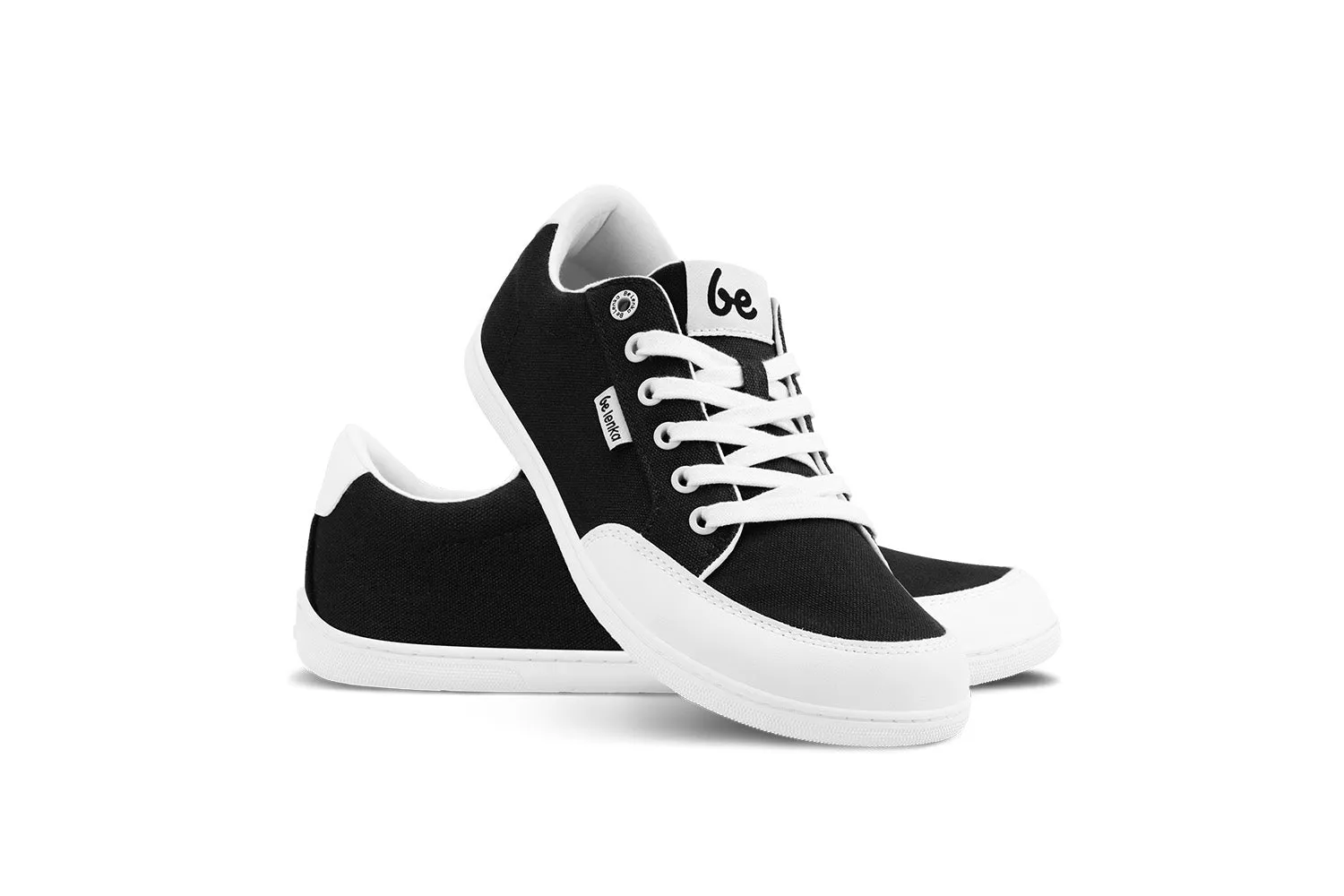 Barefoot Sneakers Be Lenka Rebound - Black & White Shoes_Be Lenka_Footwear