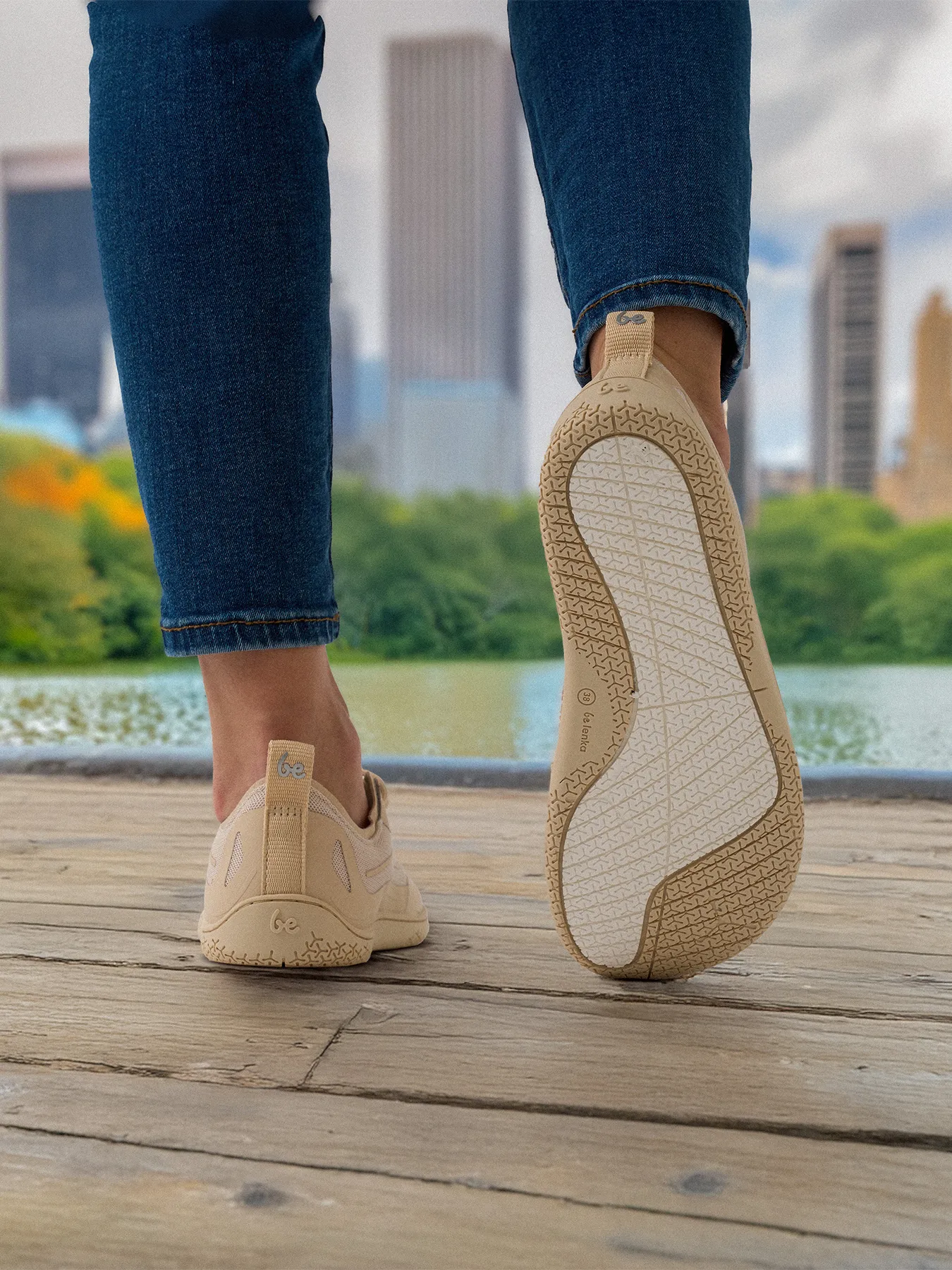 Barefoot Sneakers Be Lenka Velocity - Beige Shoes_Be Lenka_Footwear