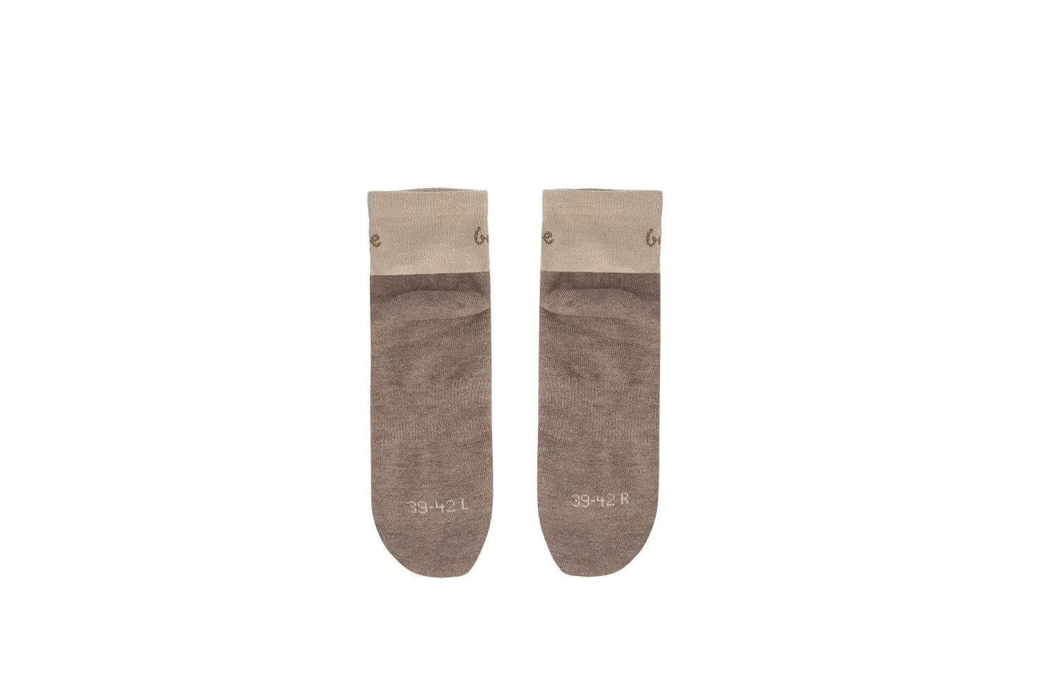 Barefoot Socks Be Lenka - Crew - Merino Wool – Beige Shoes_Be Lenka_Footwear