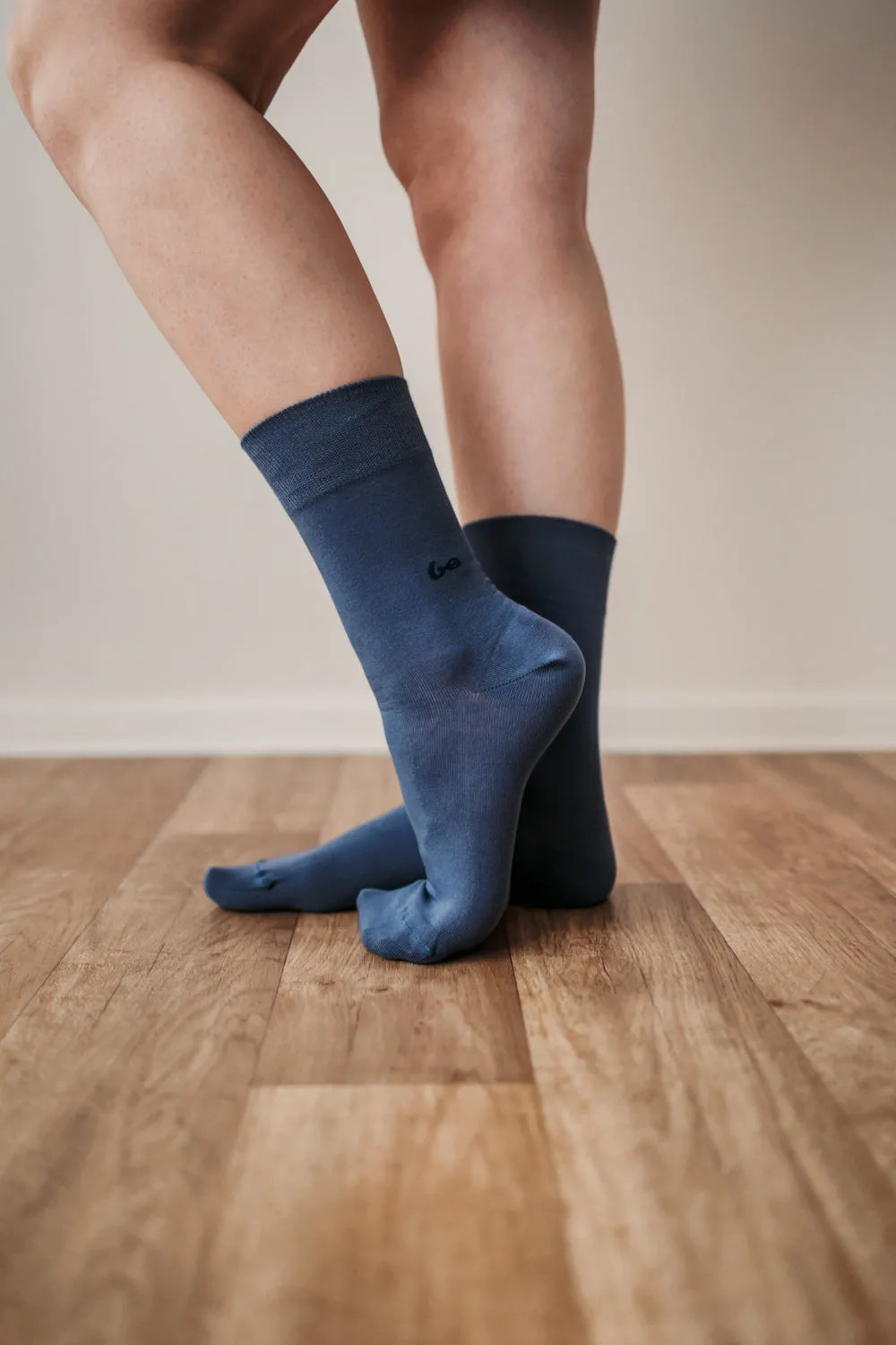 Barefoot Socks - Crew - Essentials – Blue Shoes_Be Lenka_Footwear