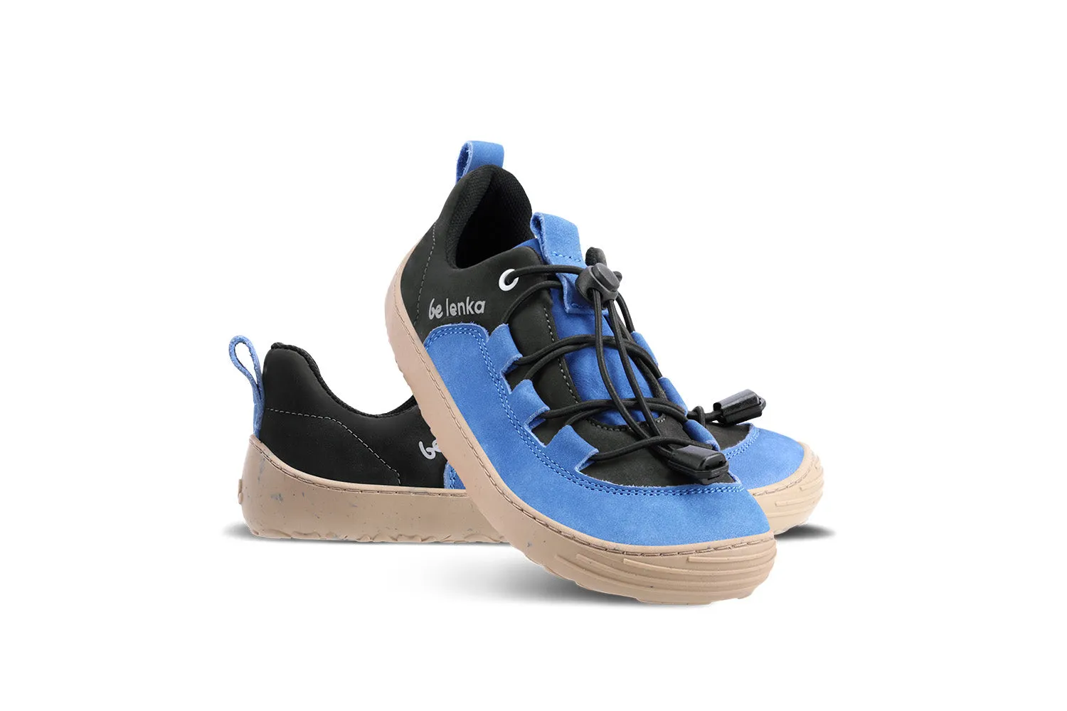 Be Lenka Kids barefoot sneakers - Xplorer - Blue & Olive Black Shoes_Be Lenka_Footwear