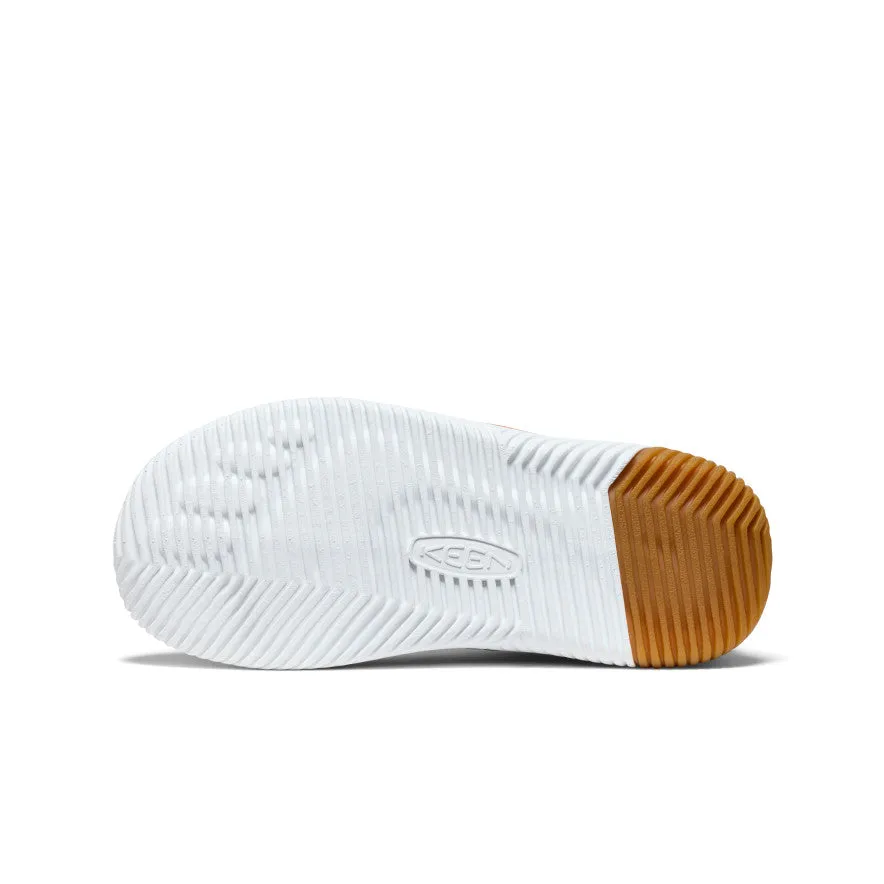 Big Kids' KNX Leather Sneaker  |  Gold Flame/Star White