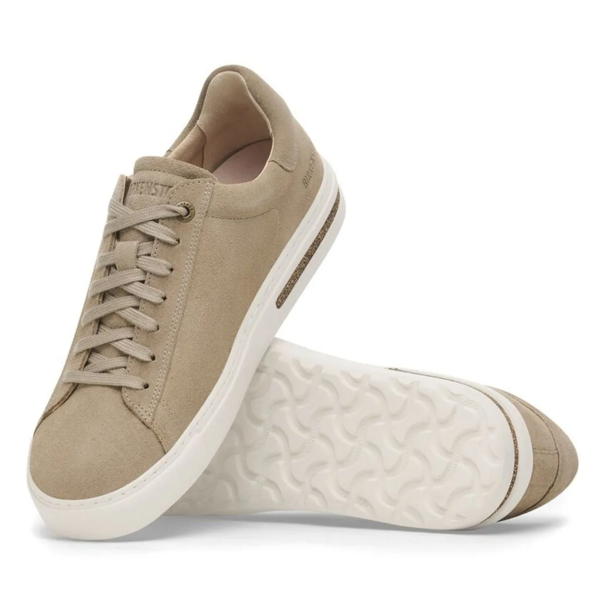 Birkenstock Men's Bend Low Taupe Suede