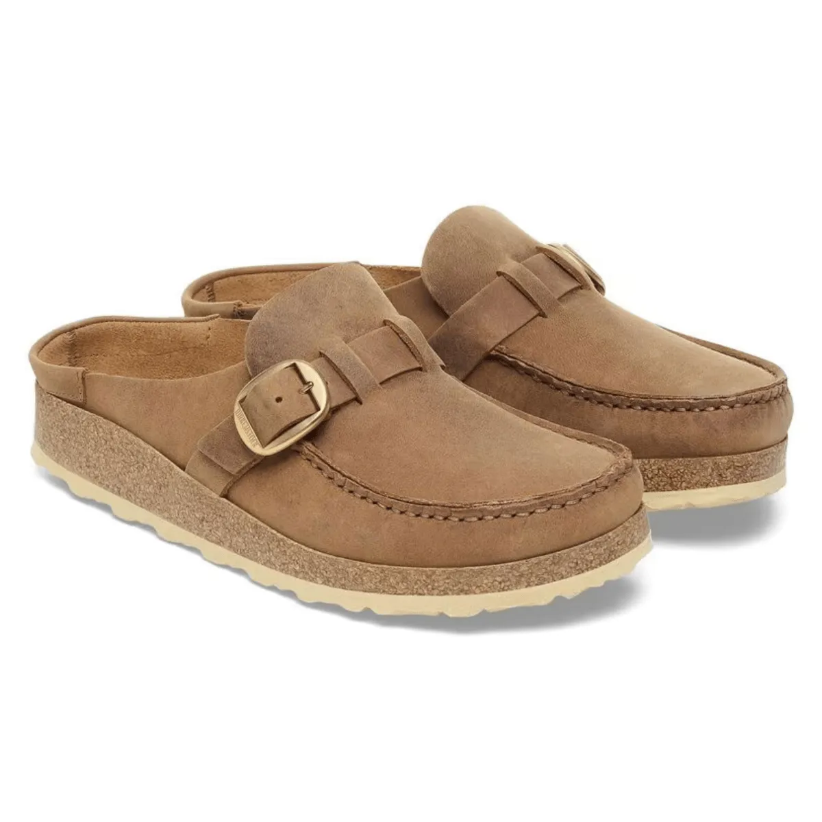 Birkenstock Women's Buckley Oiled Leather Cognac