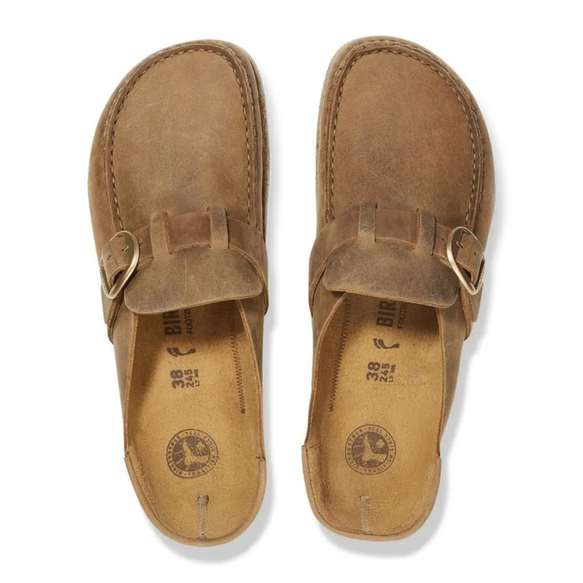Birkenstock Women's Buckley Oiled Leather Cognac