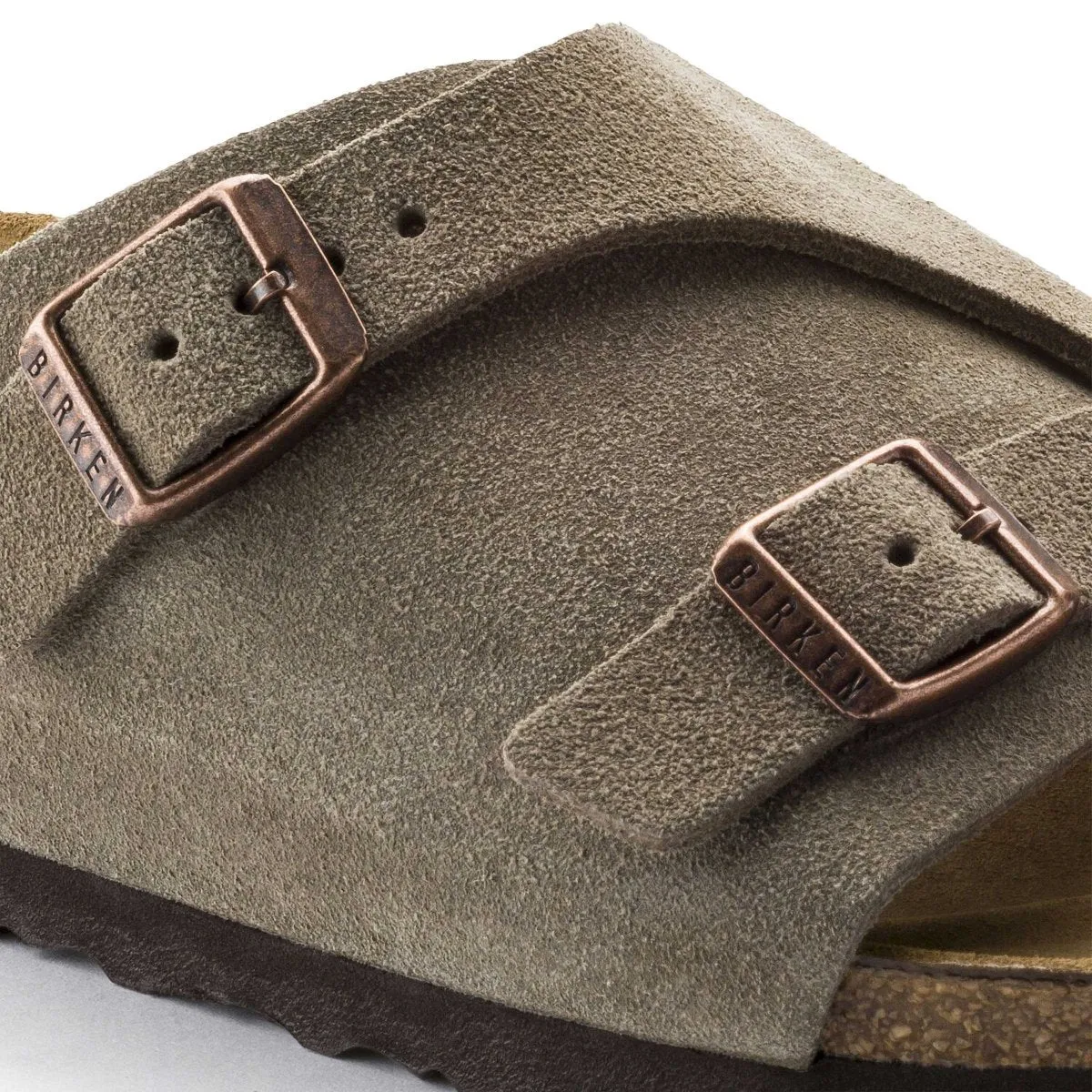 Birkenstock Women's Zurich Taupe Suede