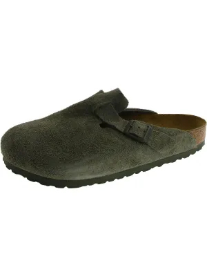 Boston Mens Suede Slip On Shoes