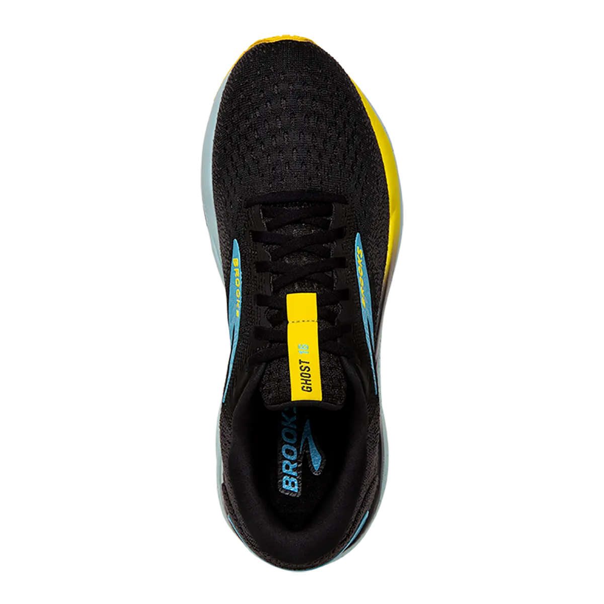 Brooks Ghost 16 - Black - Forged Iron - Blue