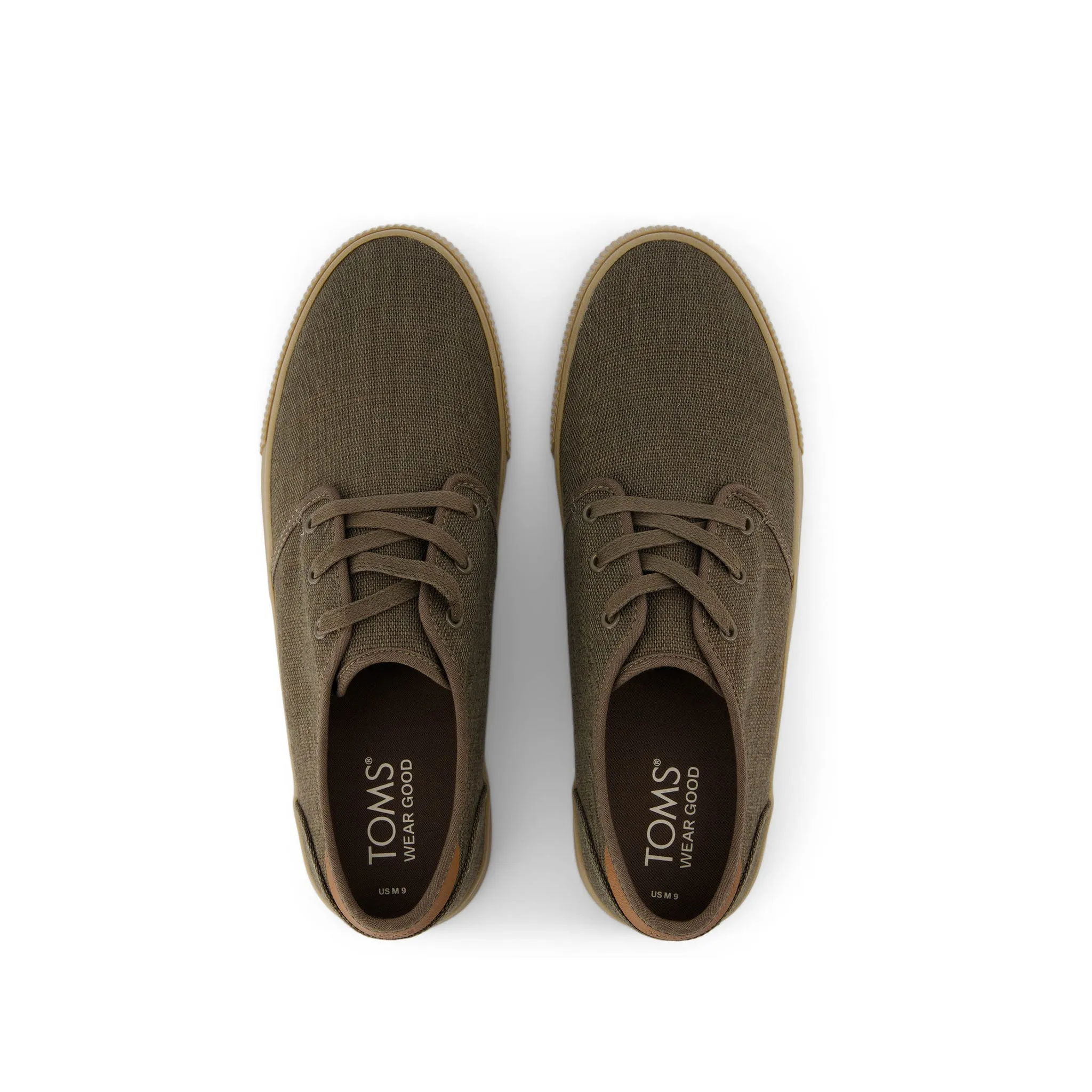 Carlo Olive Heritage Canvas Lace-Up Sneaker