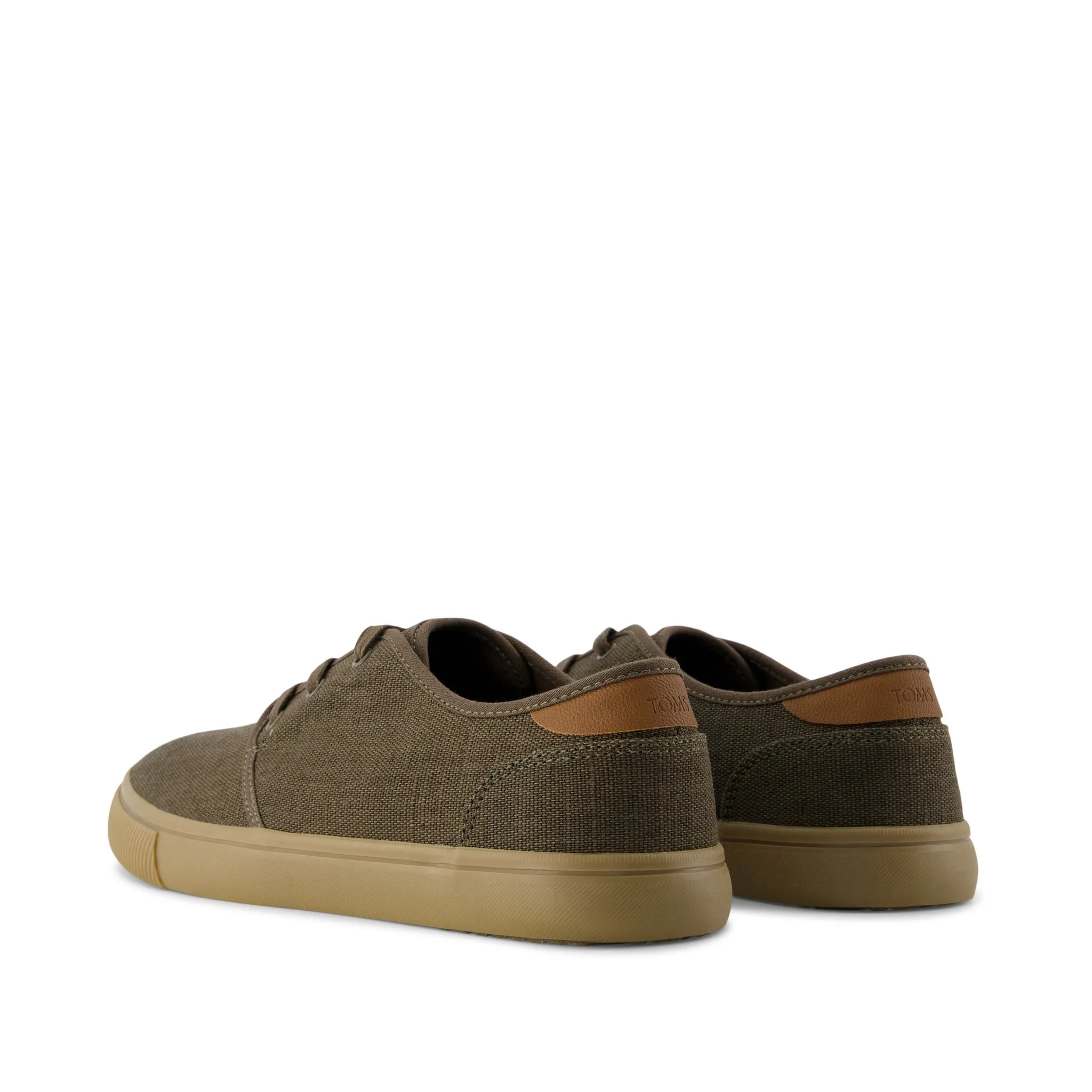 Carlo Olive Heritage Canvas Lace-Up Sneaker